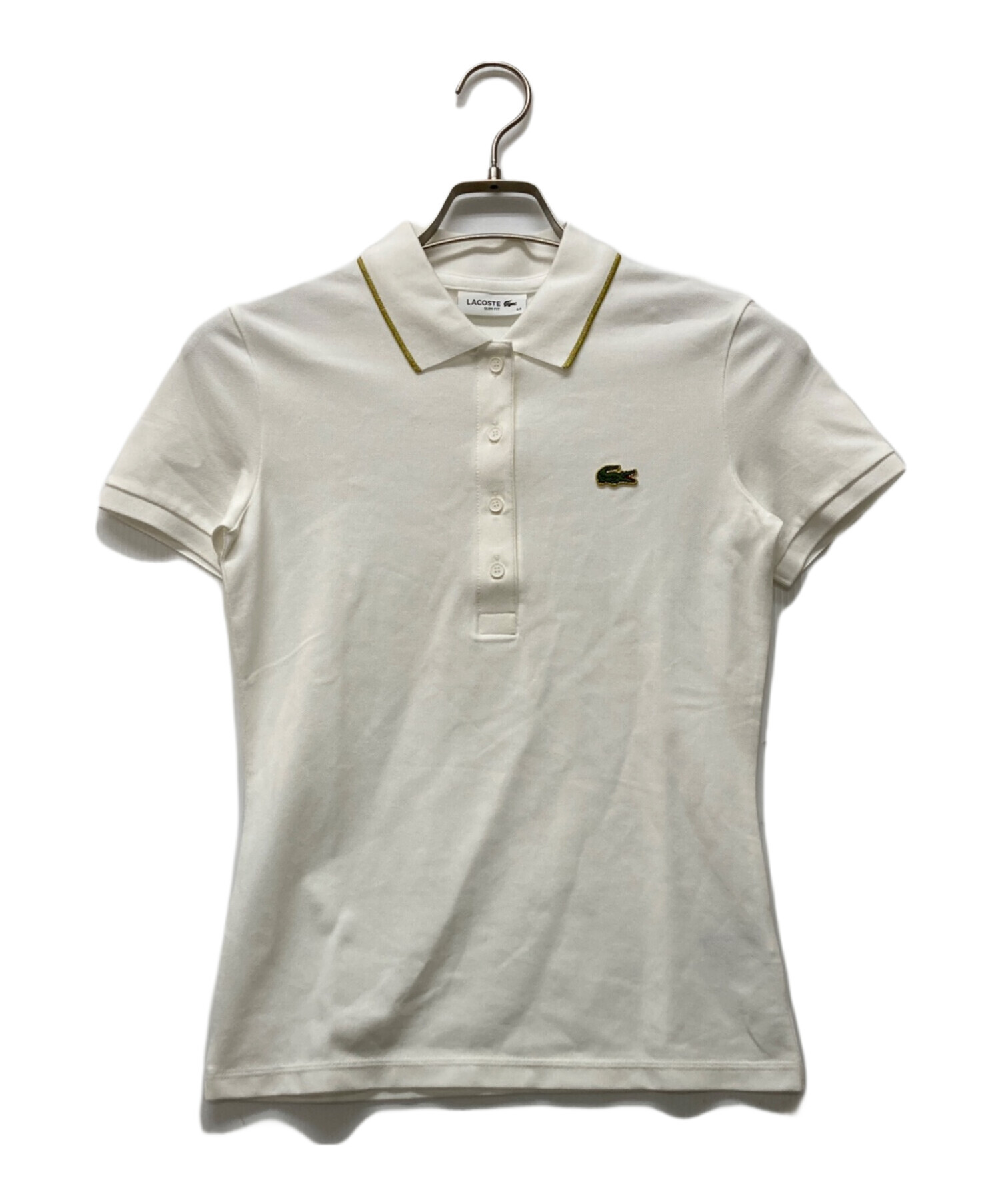 中古・古着通販】LACOSTE (ラコステ) ゴールドステッチポロシャツ