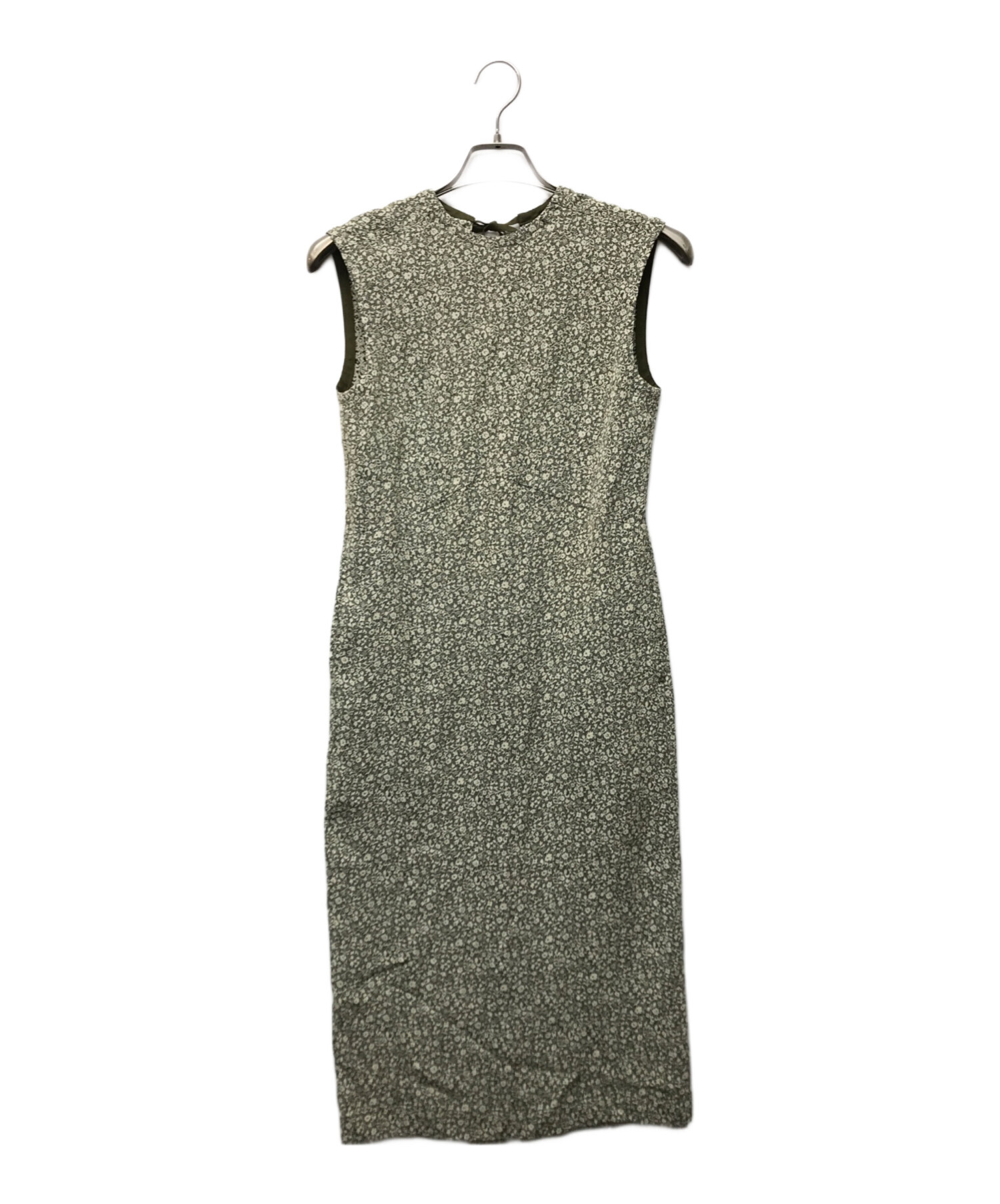 極美品✨24SS THE SHINZONE ジャカード スリーブレス ドレス 花 中古・古着通販】THE SHINZONE (ザ シンゾーン) ジャカード スリーブ