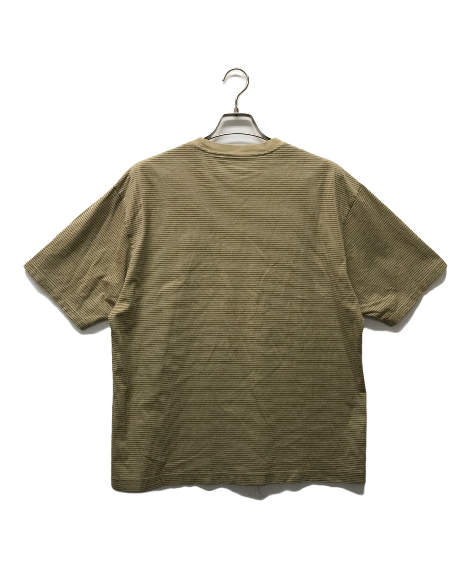 ENNOY エンノイ L/S Border T-Shirt ブラウン XL 【公式通販】