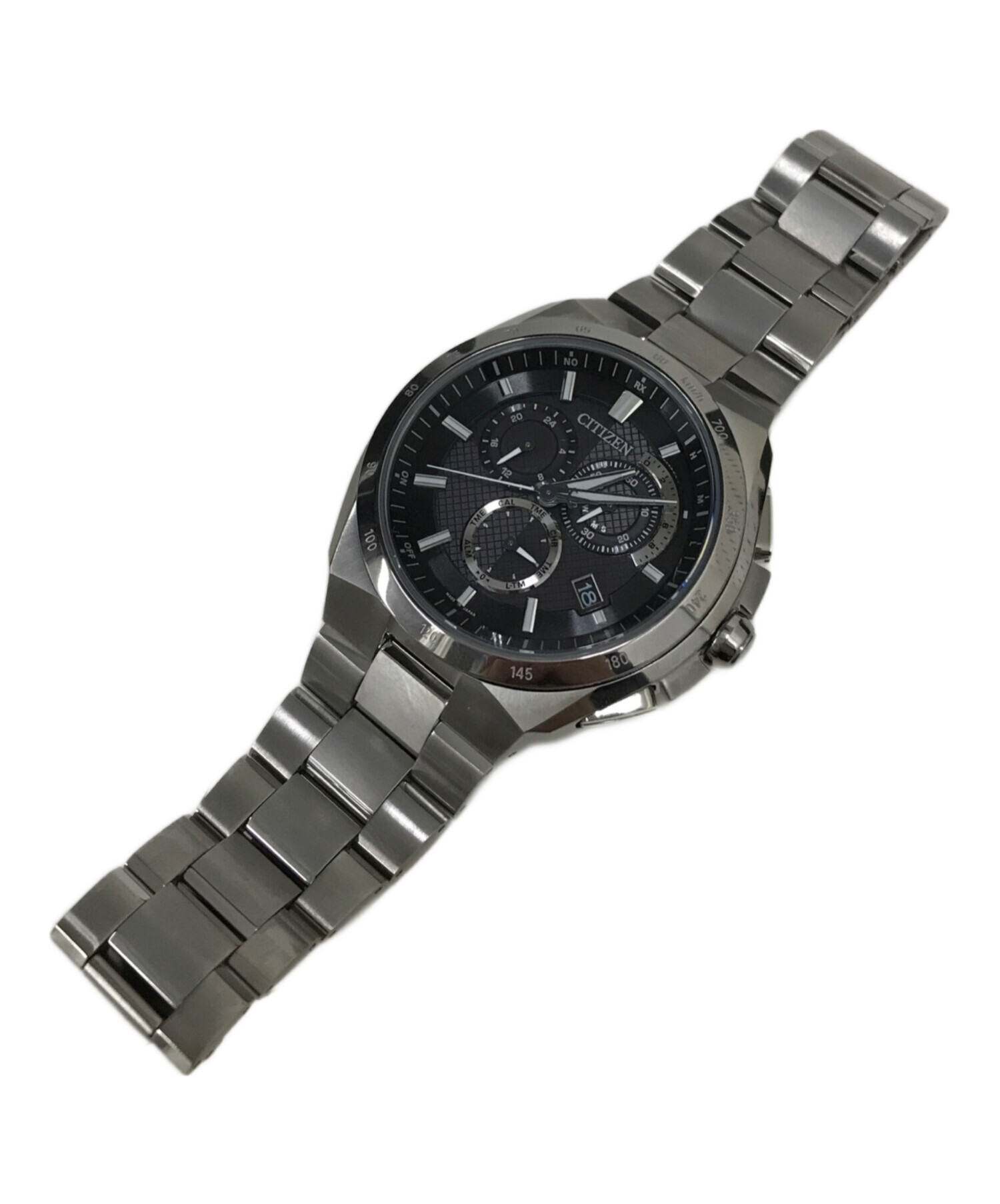 中古・古着通販】CITIZEN (シチズン) アテッサ エコ・ドライブ電波時計 