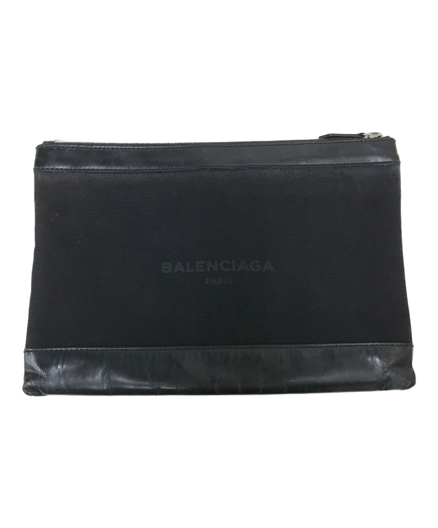 中古・古着通販】BALENCIAGA (バレンシアガ) ネイビークリップM 
