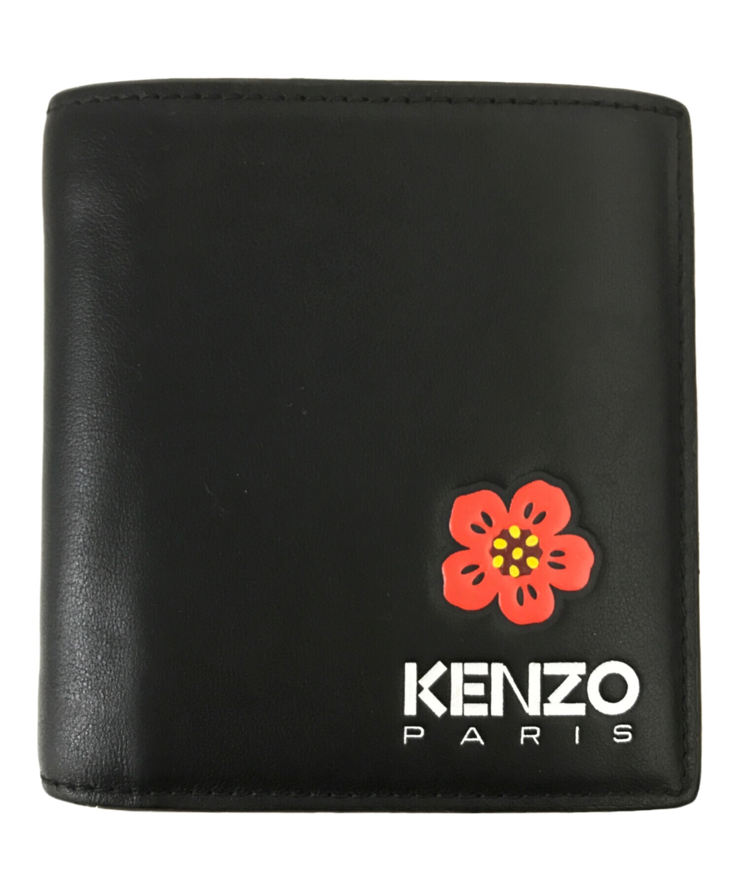 中古・古着通販】KENZO (ケンゾー) 2つ折り財布 ブラック｜ブランド