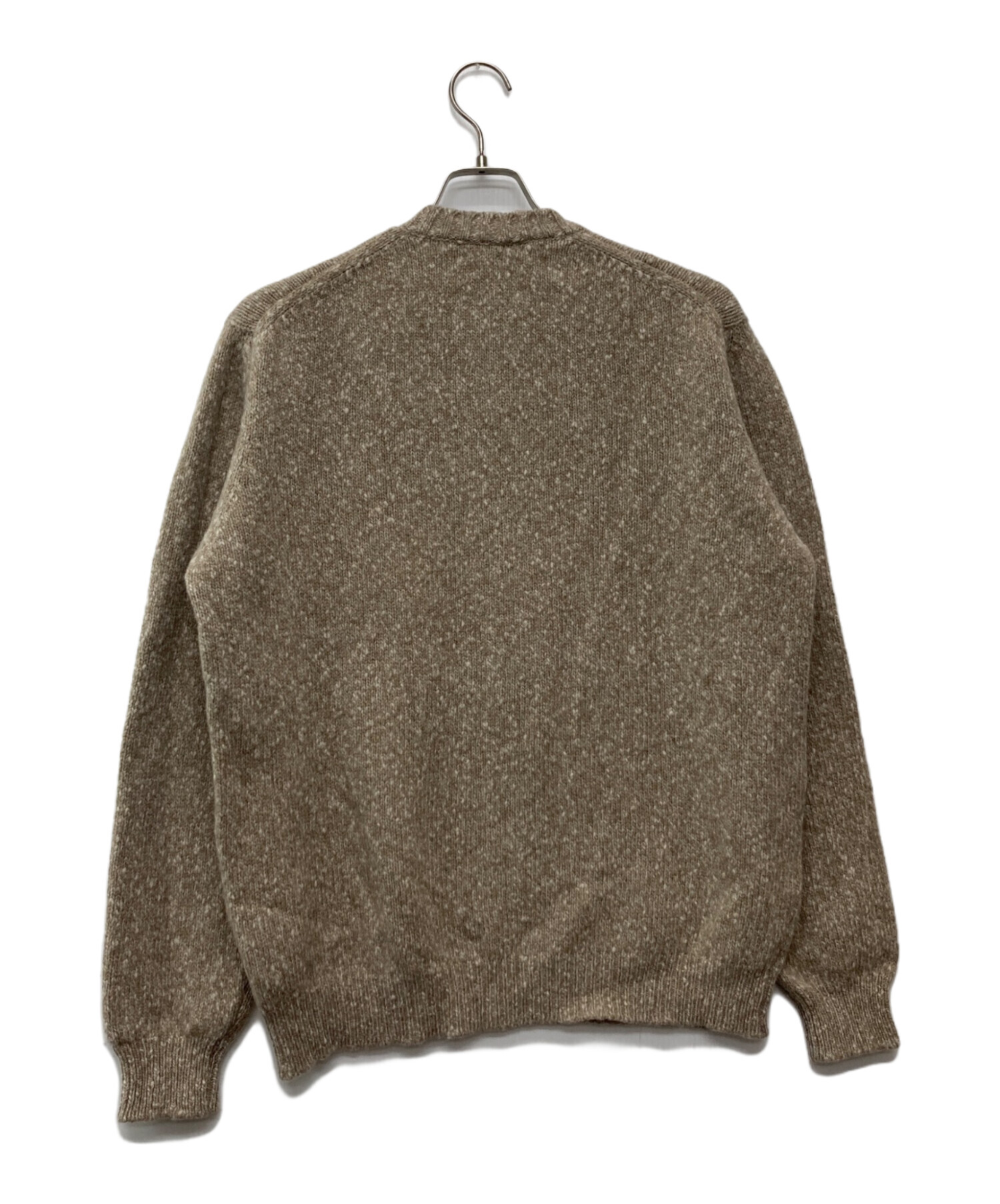 COGTHEBIGSMOKE ニット・セーター F ベージュ 【古着】【中古】 中古・古着通販】COGTHEBIGSMOKE (コグザビッグスモーク) ステンカラー
