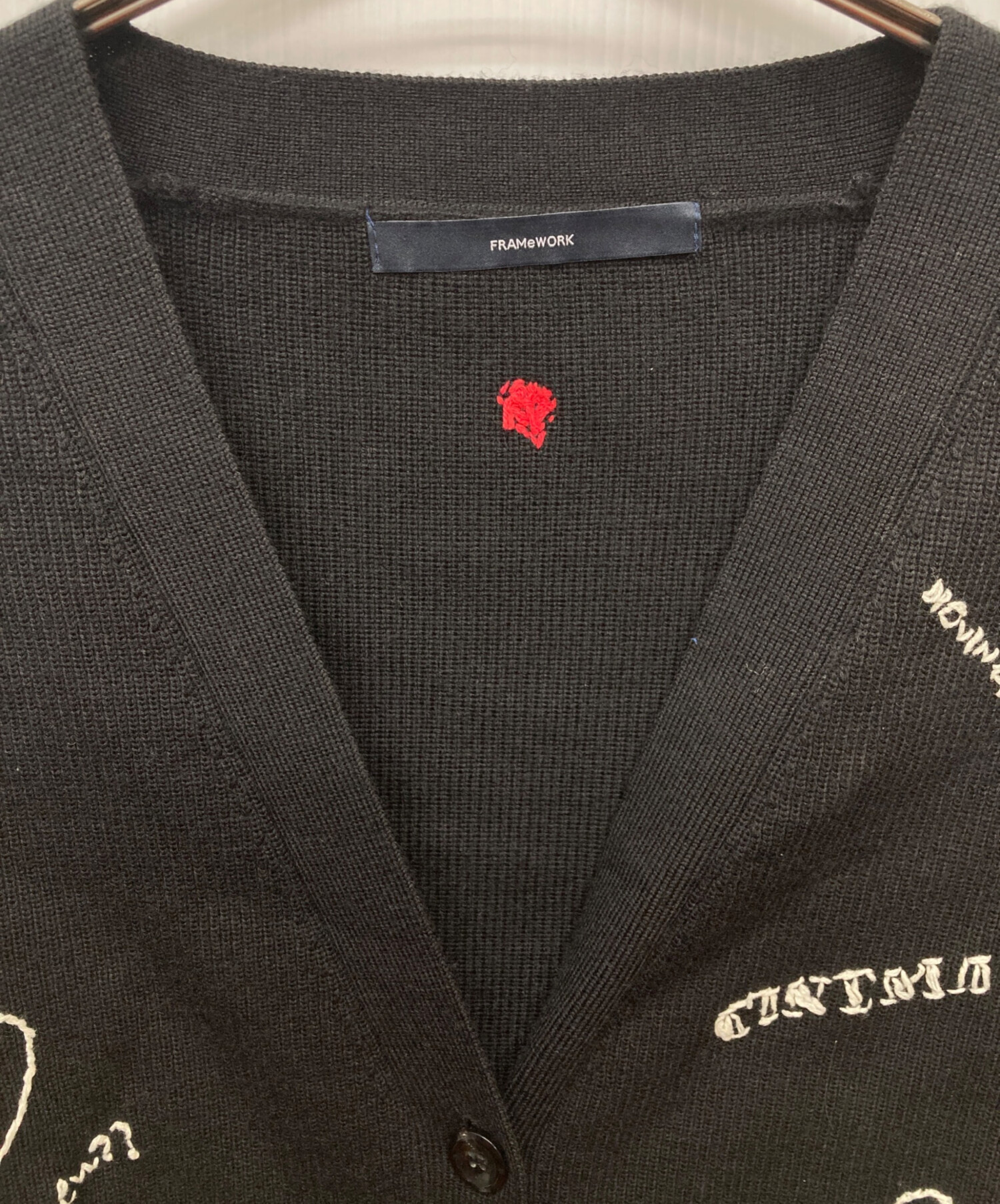 中古・古着通販】FRAMeWORK (フレームワーク) ハンド刺繍ラブ