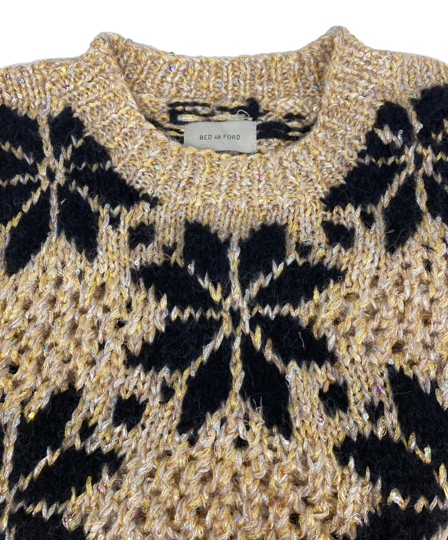 中古・古着通販】BED J.W. FORD (ベッドフォード) Snow Pattern Crew 