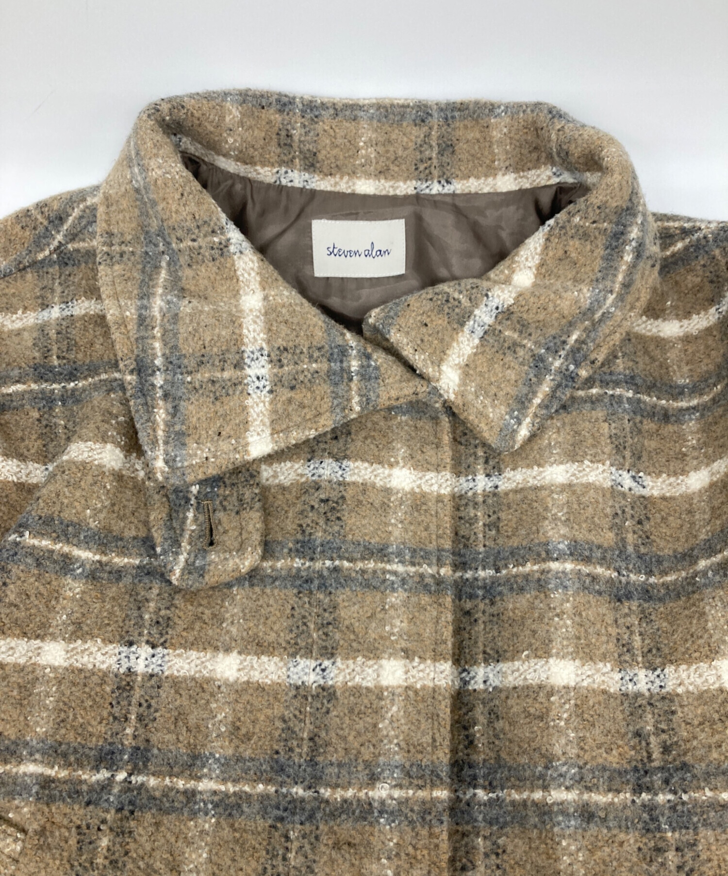 中古・古着通販】STEVEN ALAN (スティーブンアラン) NEP CHECK COCOON 