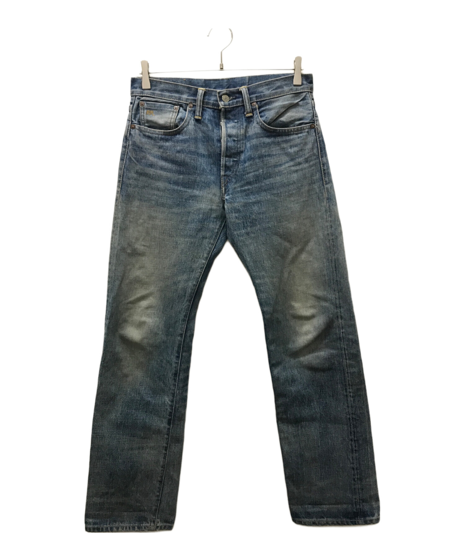 中古・古着通販】RRL (ダブルアールエル) ボタンフライデニムパンツ 