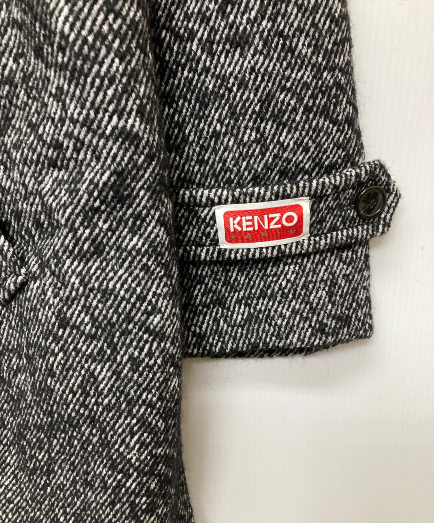 中古・古着通販】KENZO (ケンゾー) 23AWウールツイードコート