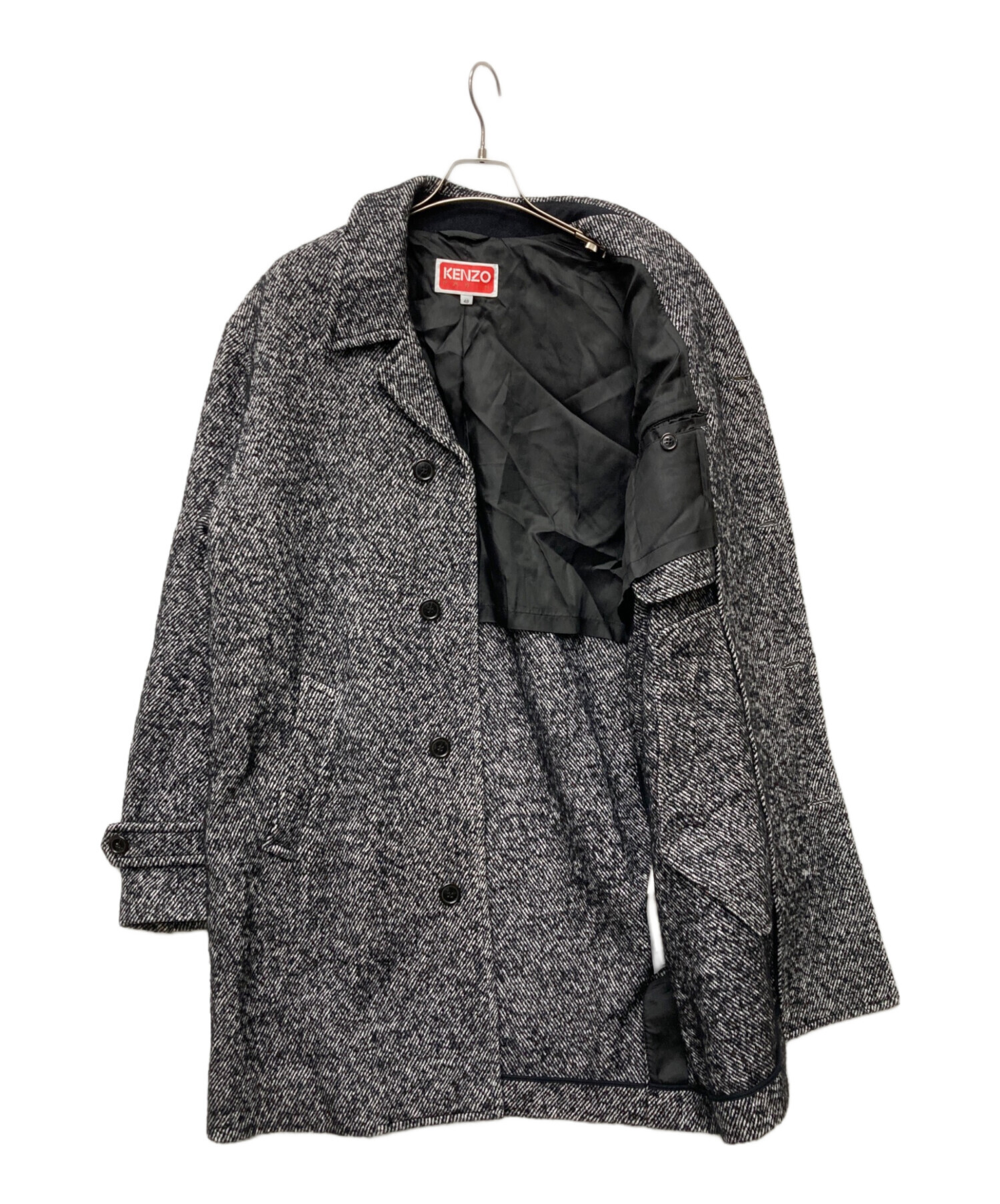 中古・古着通販】KENZO (ケンゾー) 23AWウールツイードコート