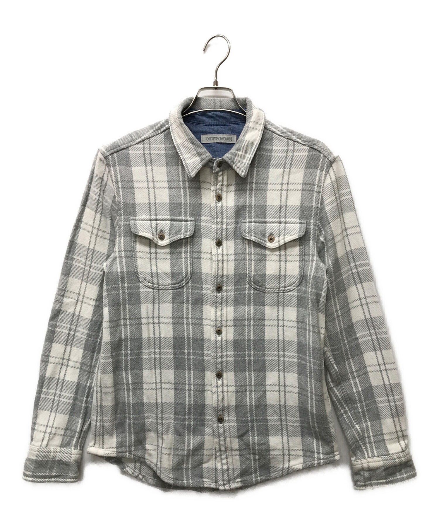中古・古着通販】OUTERKNOWN (アウターノーン) BLANKET SHIRT コットン