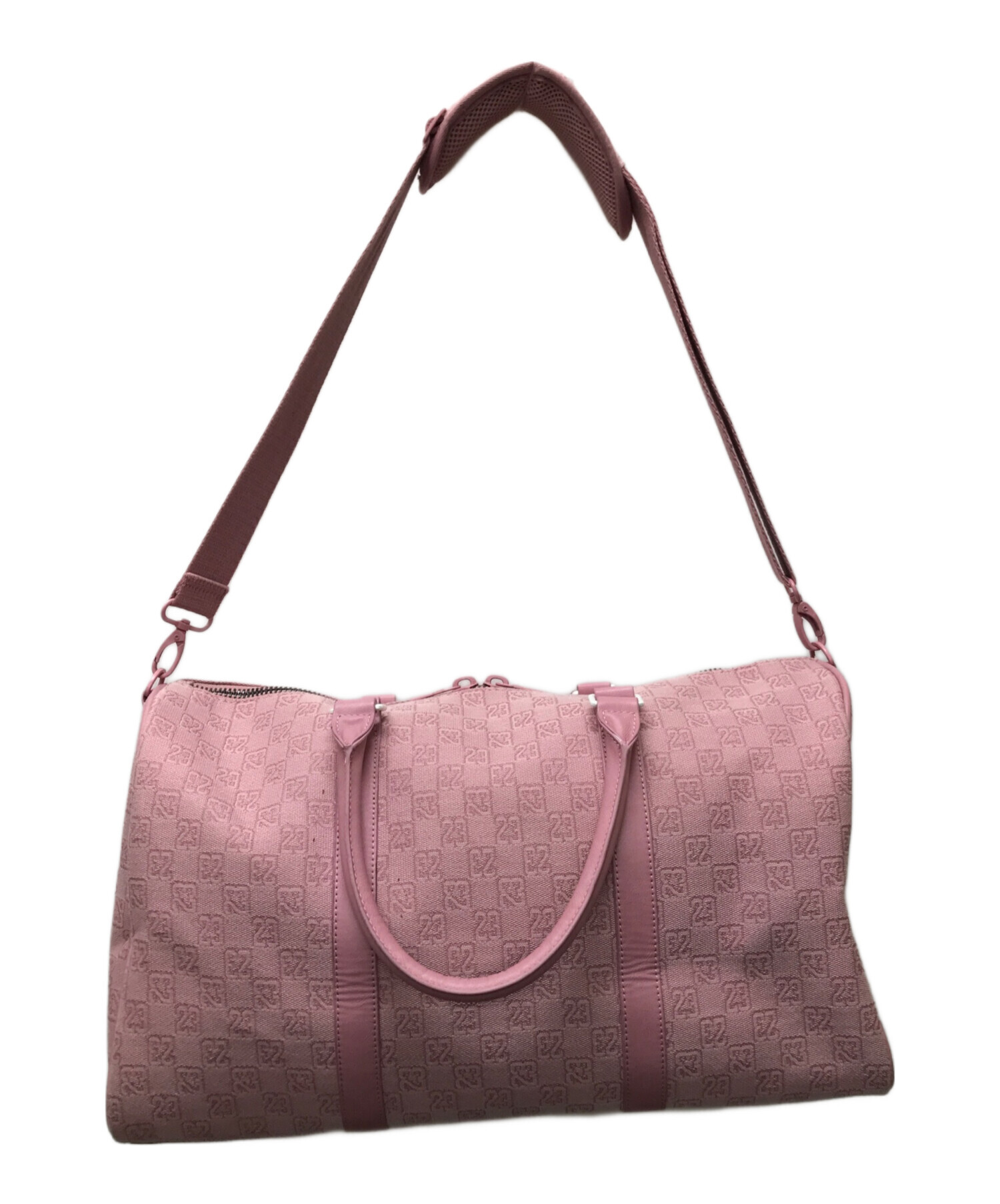 中古・古着通販】JORDAN (ジョーダン) MONOGRAM DUFFLE BAG ピンク