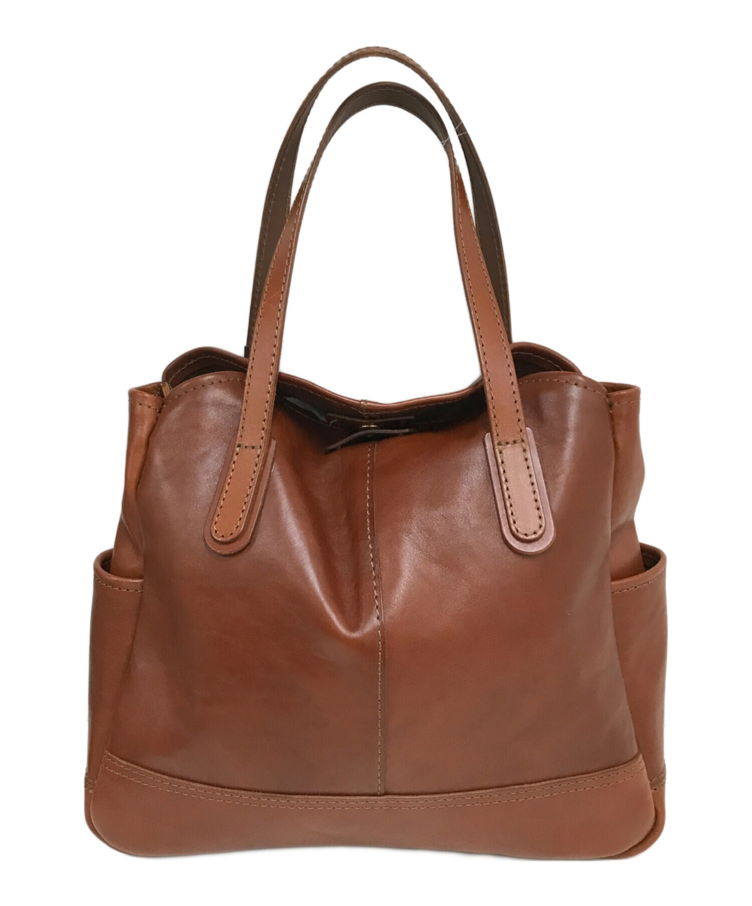 中古・古着通販】Herz (ヘルツ) 女性の普段使いトート ブラウン