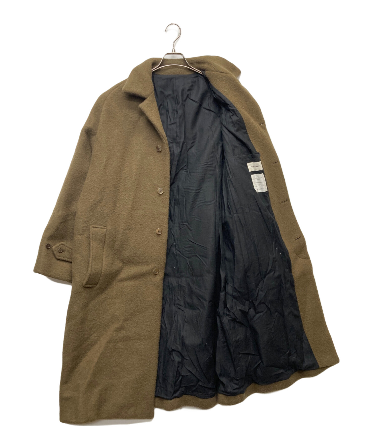 中古・古着通販】MARKAWARE (マーカウェア) MAC COAT ORGANIC SUFFOLK
