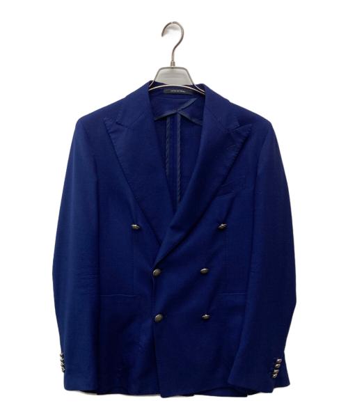 中古・古着通販】TAGLIATORE (タリアトーレ) 6Bダブルブレザー ブルー