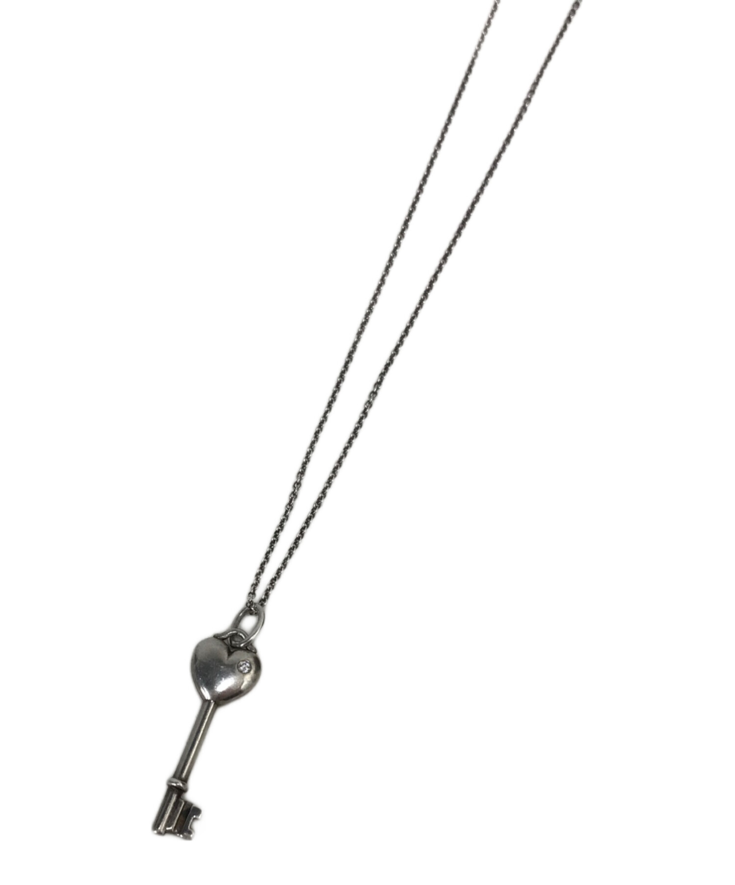 中古・古着通販】Tiffany & Co. (ティファニー) ハートキーネックレス 