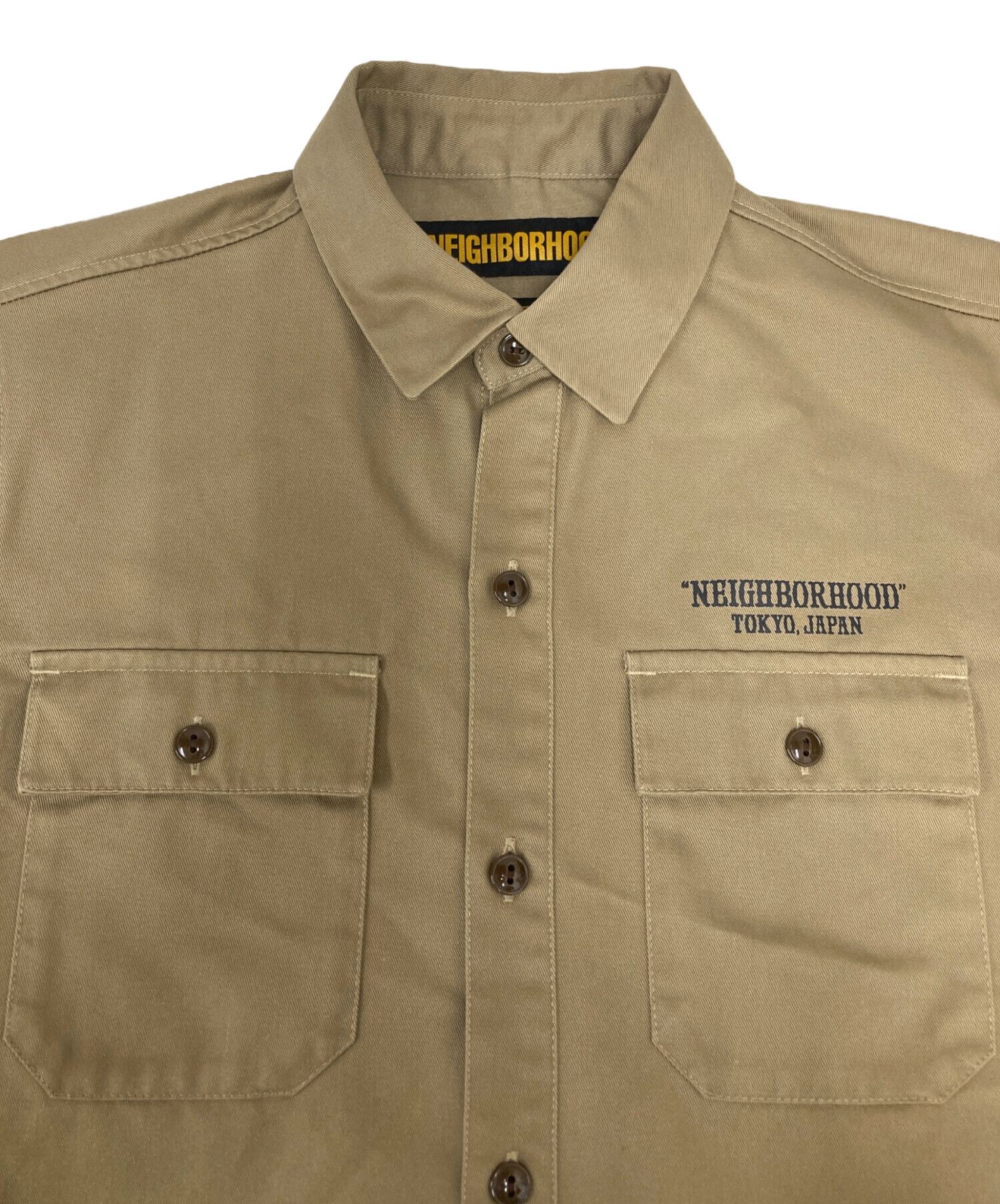 中古・古着通販】NEIGHBORHOOD (ネイバーフッド) 半袖ワークシャツ
