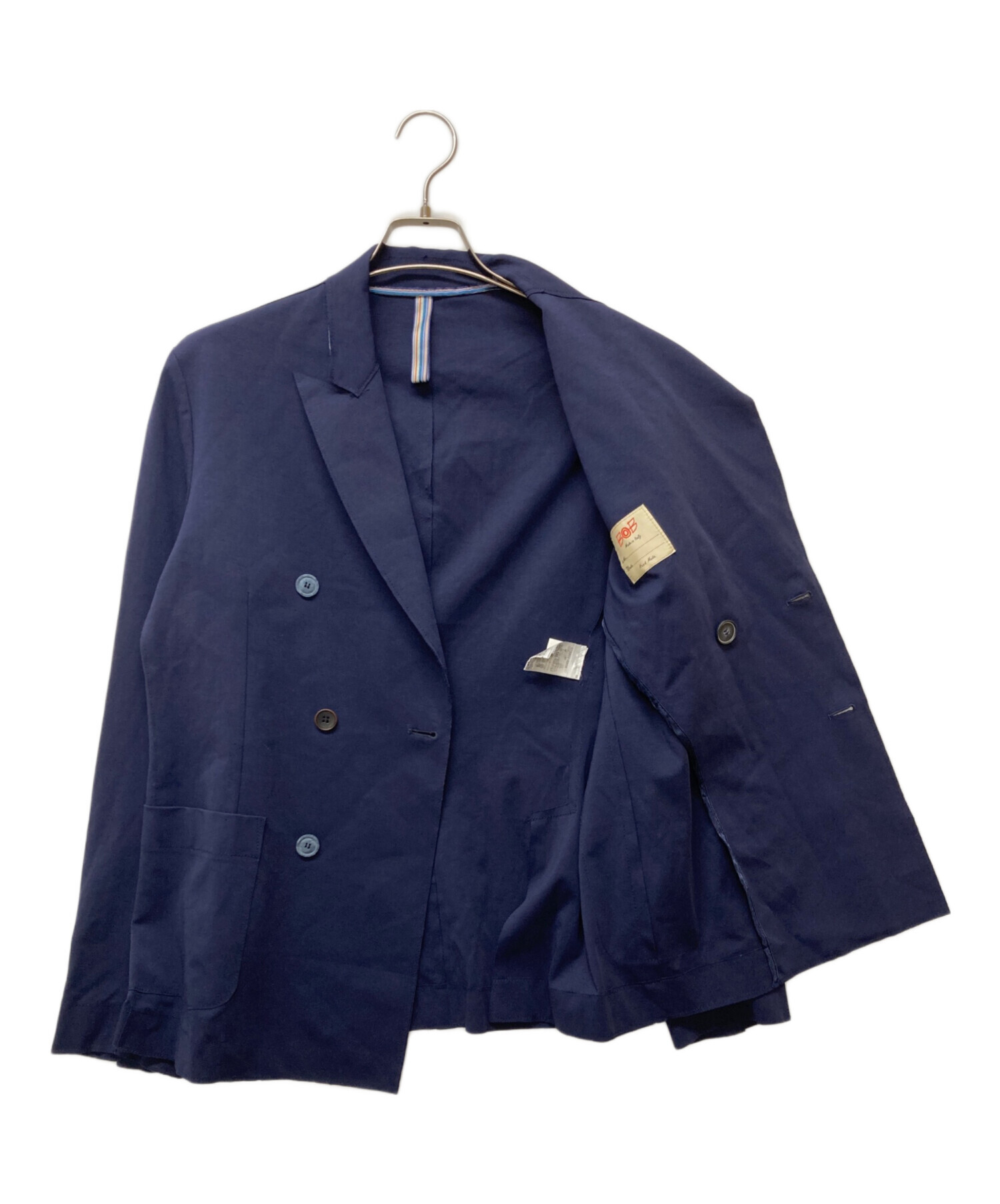 BOB ブルー ジャケット 48 ネイビー 中古・古着通販BOB ボブ ITALY 