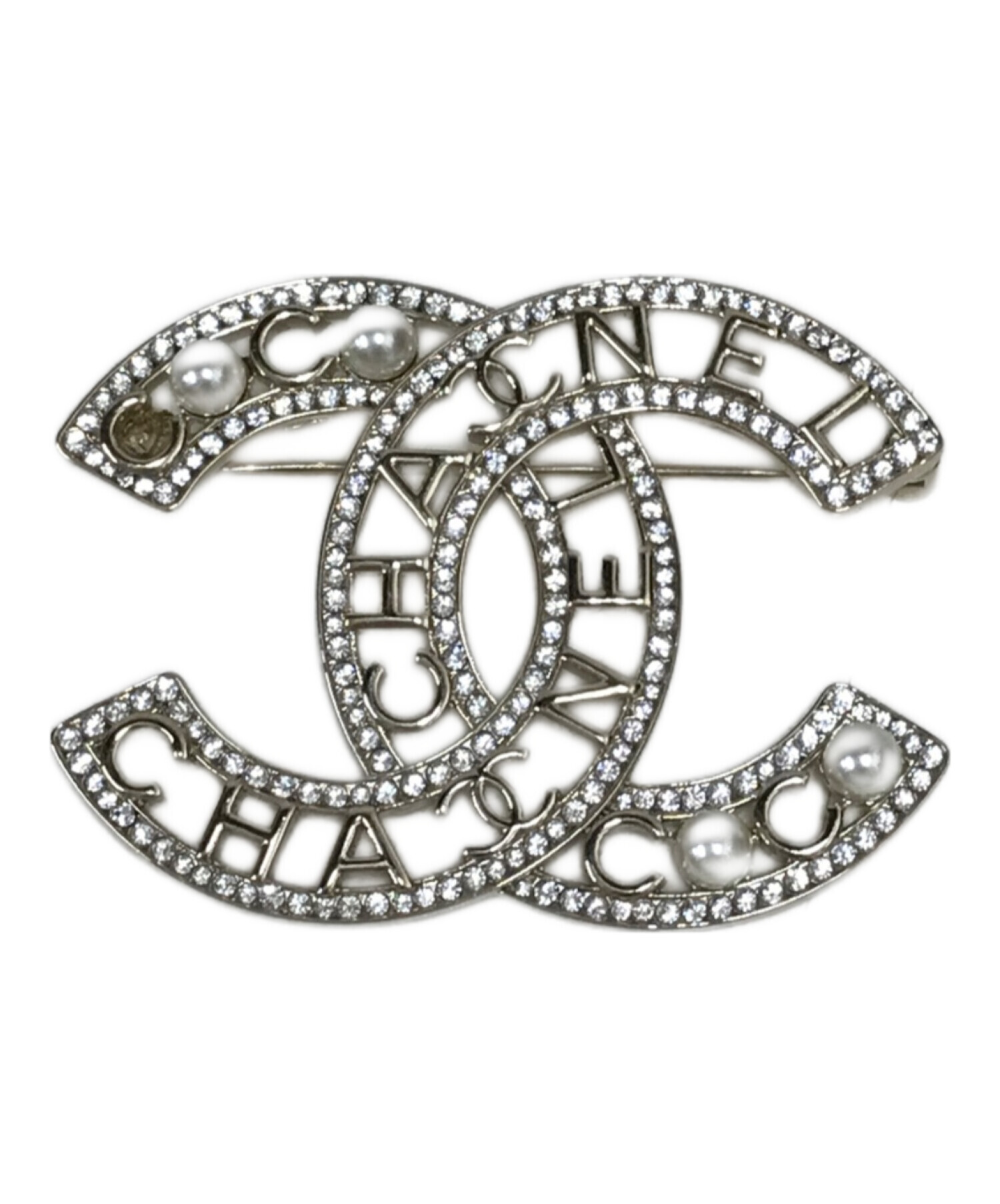 中古・古着通販】CHANEL (シャネル) パールココマークブローチ 