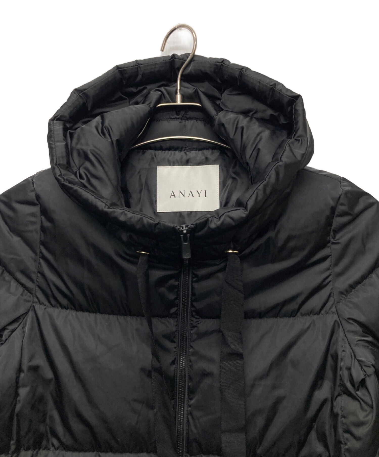 中古・古着通販】ANAYI (アナイ) ソロサテンAラインダウンコート