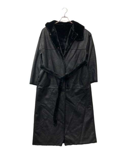 中古・古着通販】Ameri (アメリ) HOOD REVERSIBLE FAKE FUR COAT