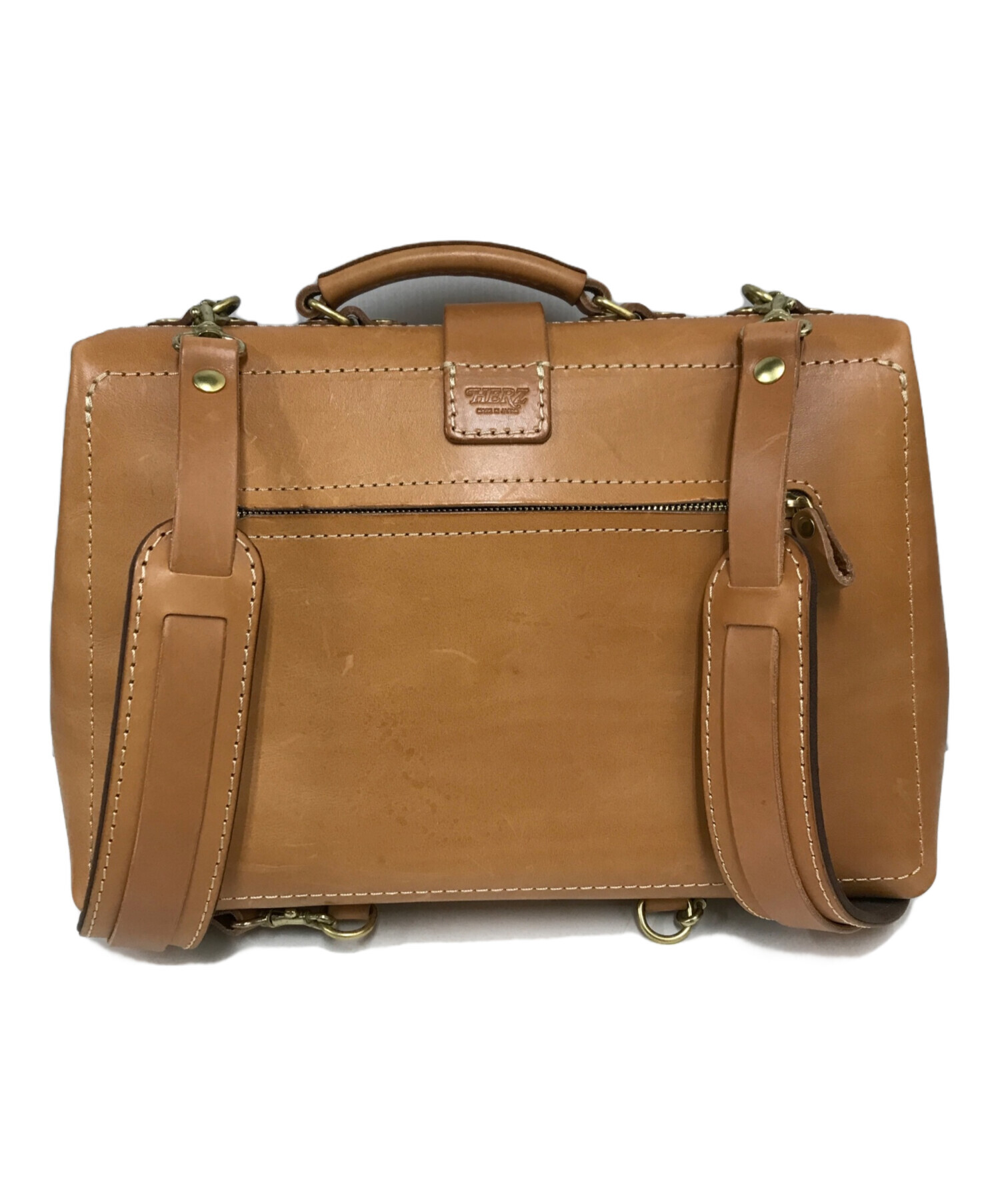 中古・古着通販】Herz (ヘルツ) ソフトダレス・3wayバッグ ベージュ