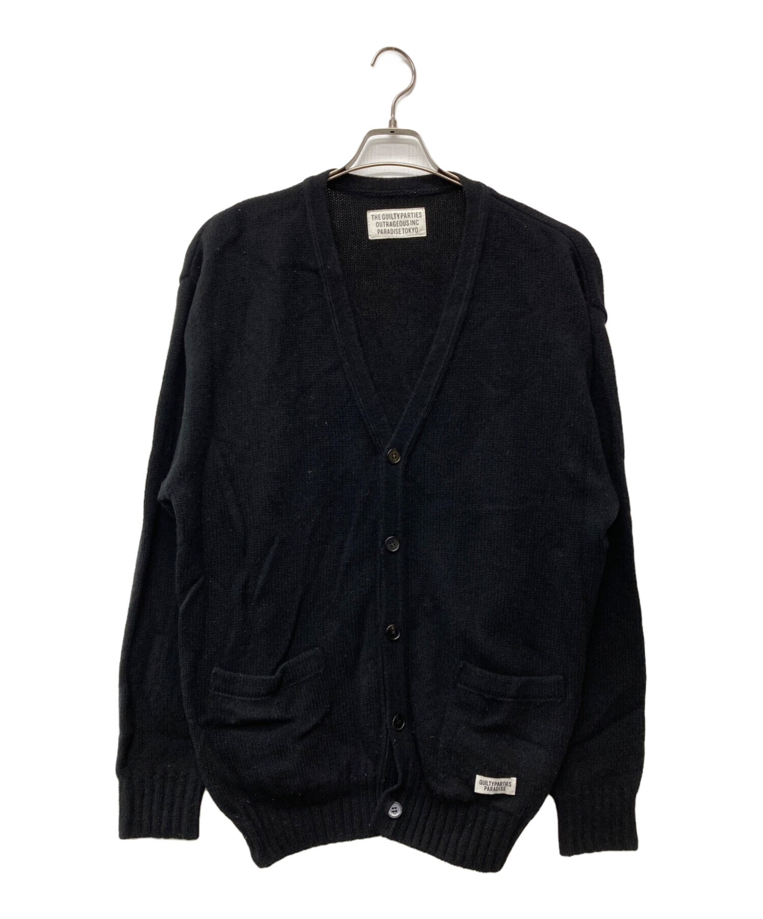中古・古着通販】WACKO MARIA (ワコマリア) CLASSIC CARDIGAN ブラック