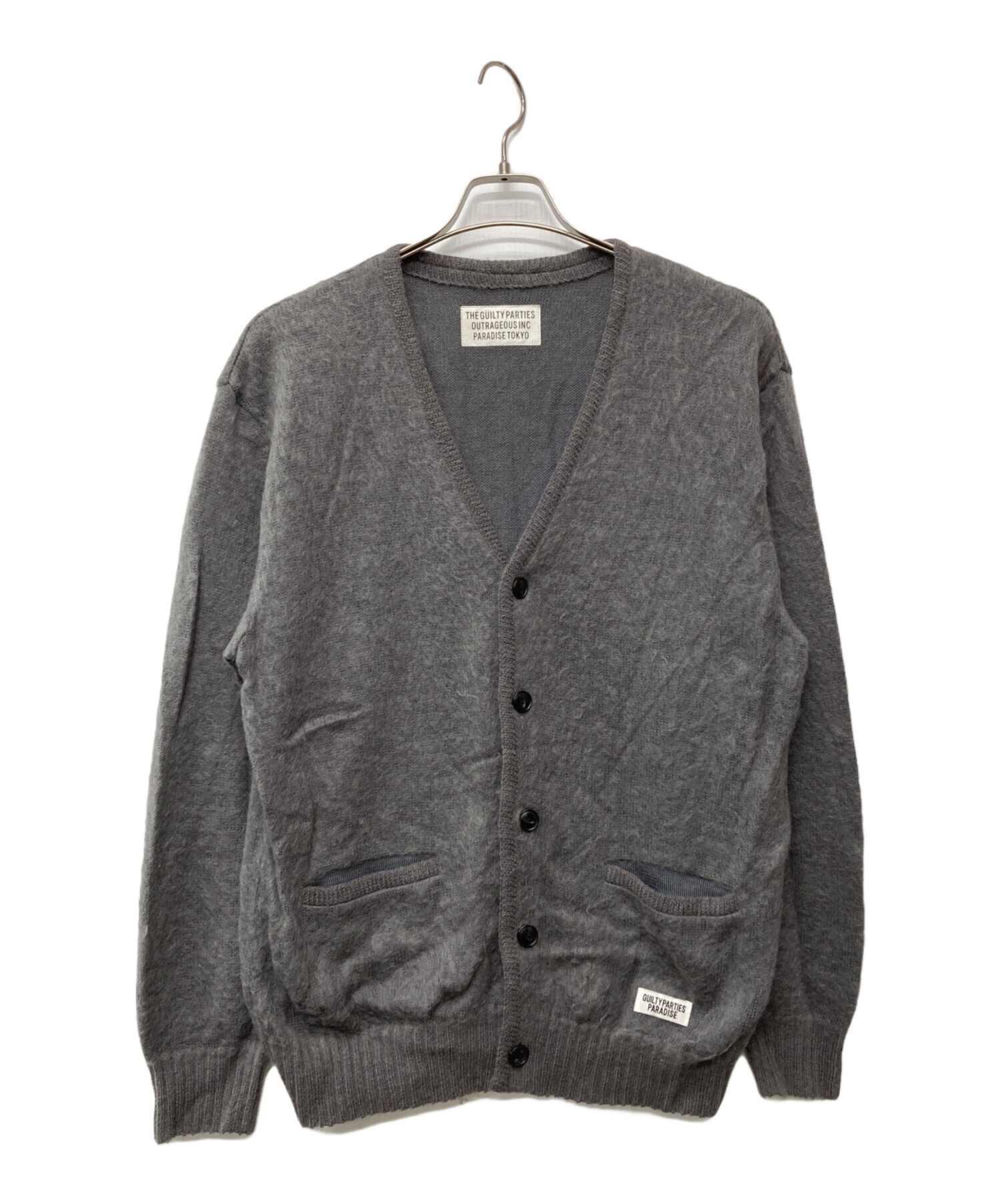 中古・古着通販】WACKO MARIA (ワコマリア) MOHAIR KNIT CARDIGAN 