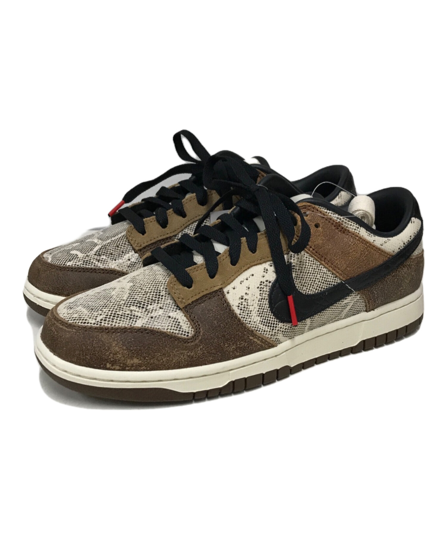 中古・古着通販】NIKE (ナイキ) Dunk Low PRM ブラウン サイズ:27cm 