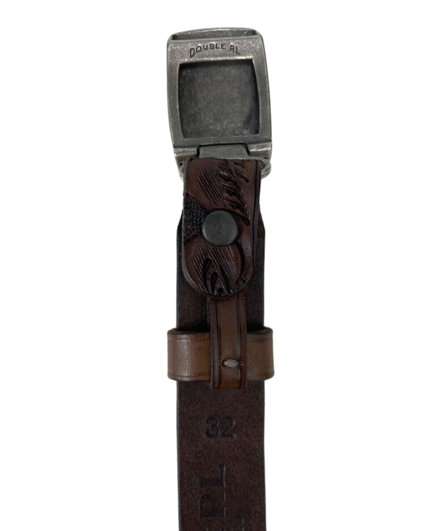 中古・古着通販】RRL (ダブルアールエル) ハンドツールドレザーベルト