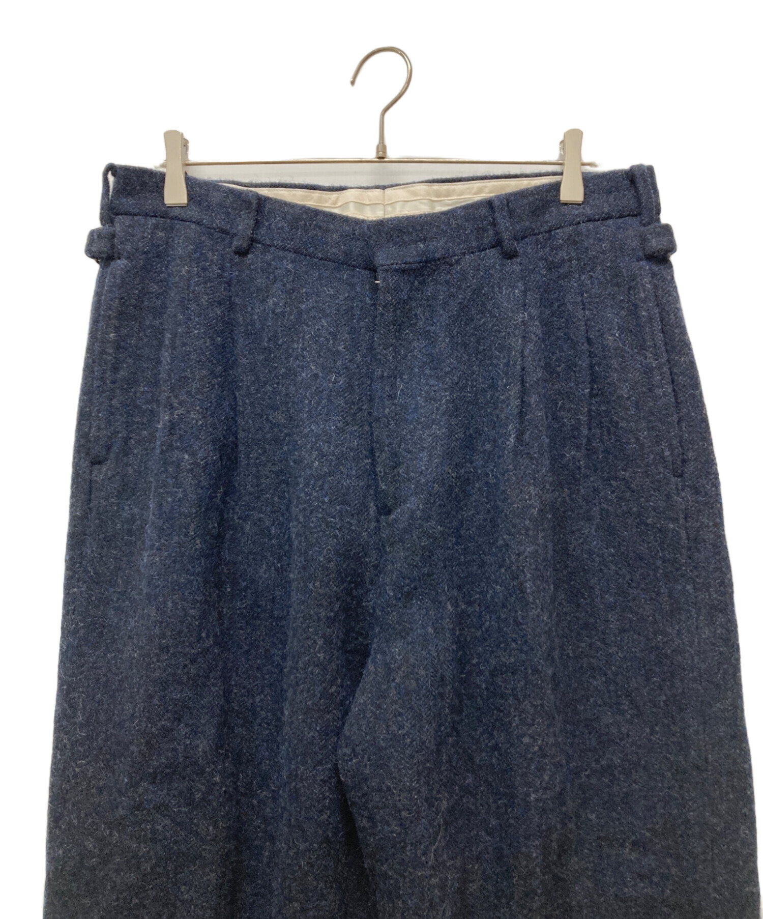 中古・古着通販】A.PRESSE (アプレッセ) Tweed Two Tuck Trousers