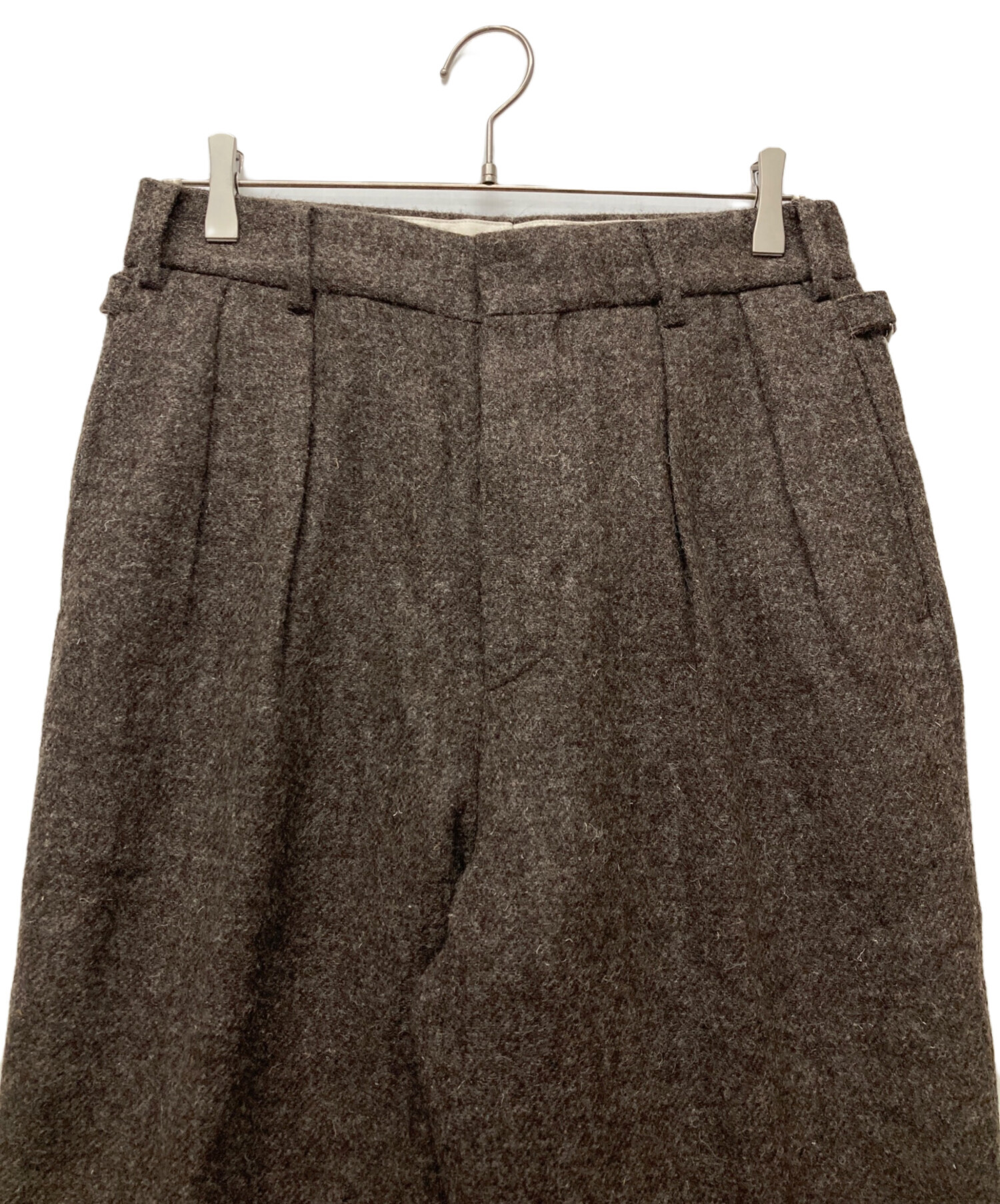 中古・古着通販】A.PRESSE (アプレッセ) Tweed Two Tack Trousers 