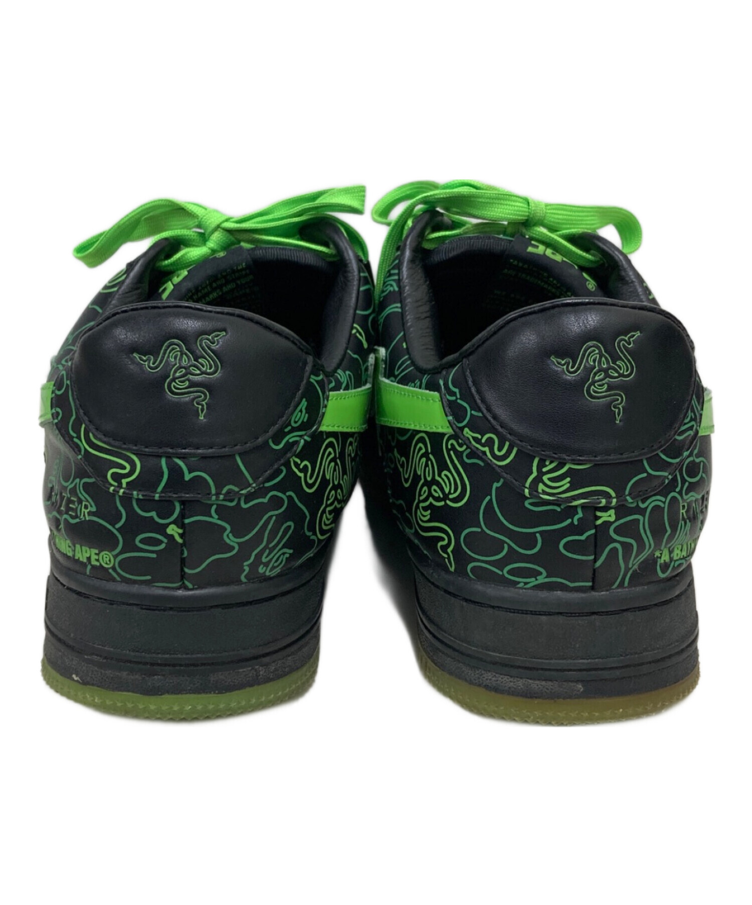 【中古】【店頭引取限定】BAPE X RAZER BAPESTAスニーカー 中古】【店頭引取限定】BAPE X RAZER BAPESTAスニーカー