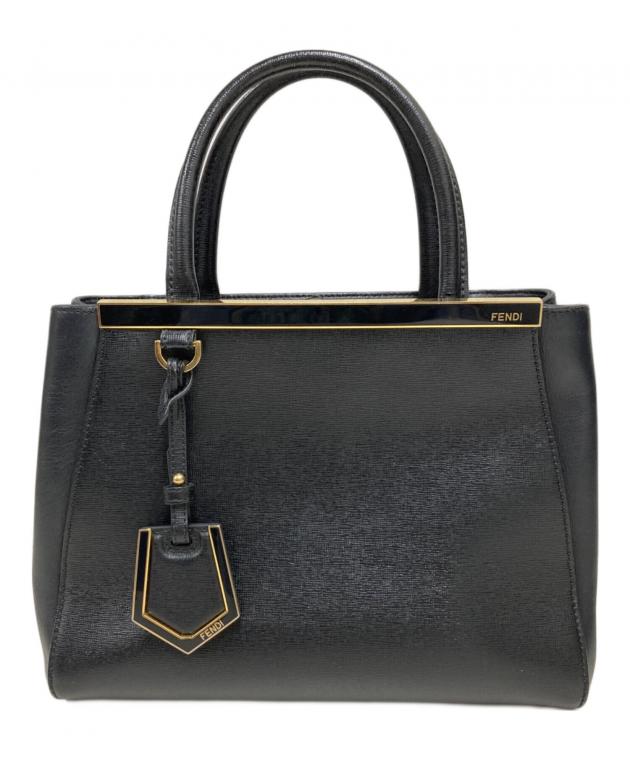 中古・古着通販】FENDI (フェンディ) ハンドバッグ ブラック｜ブランド