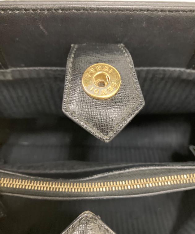 中古・古着通販】FENDI (フェンディ) ハンドバッグ ブラック｜ブランド