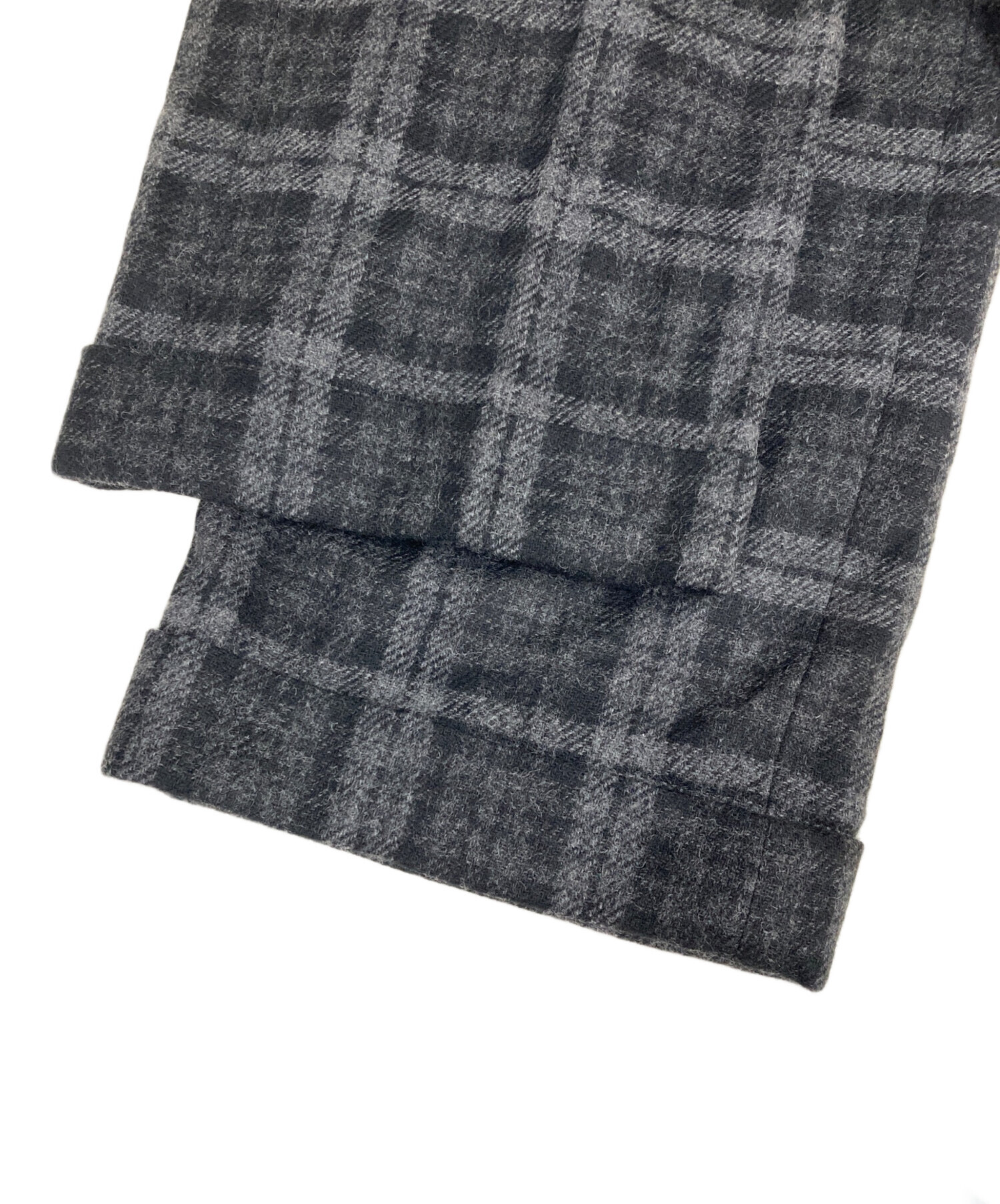 NEAT◇スラックスパンツ/48/ウール/GRY/チェック