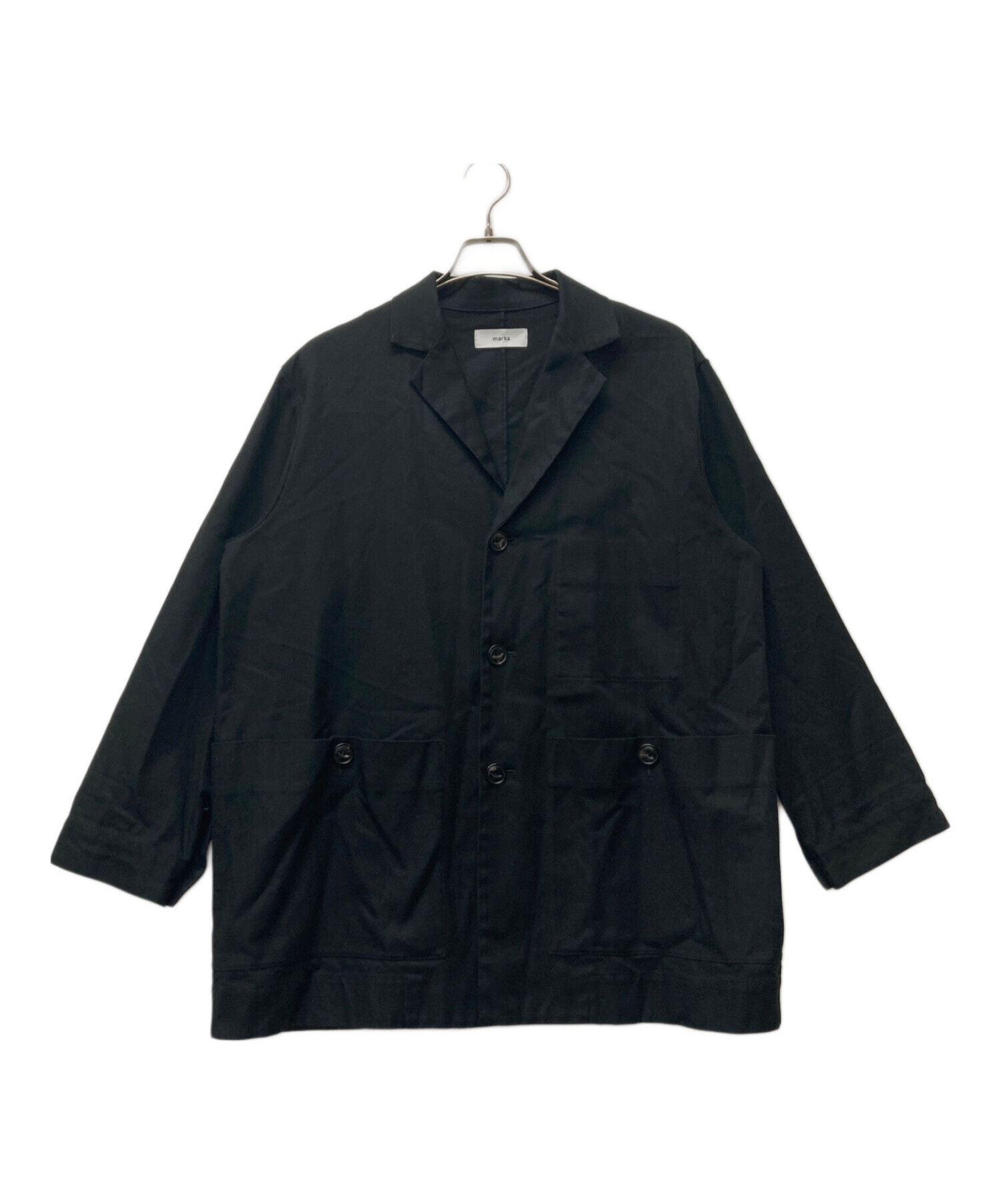 marka ワークジャケット サイズ2 日本製 コットン100% 中古・古着通販】MARKA (マーカ) コットンサージワークジャケット