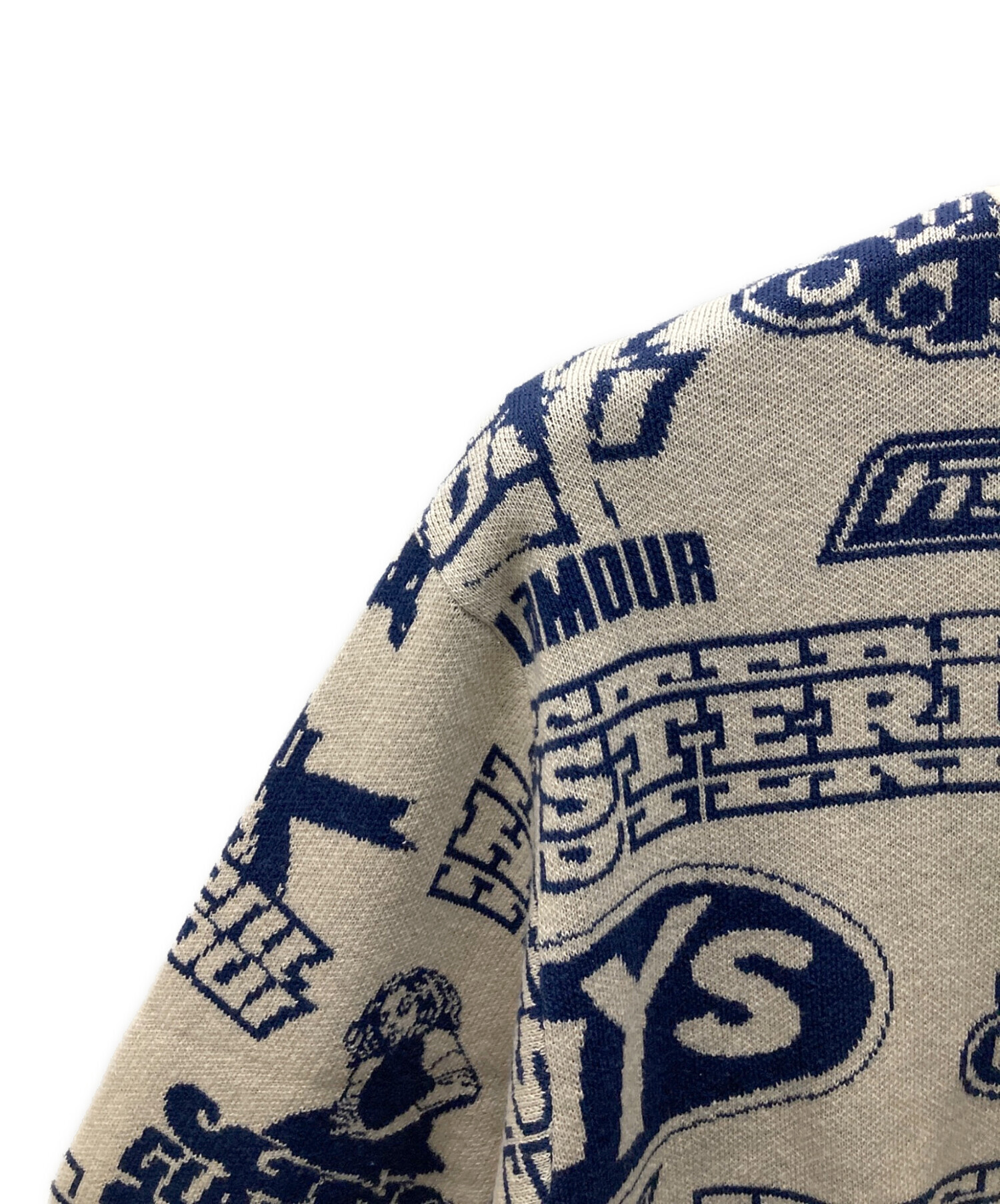 【新品】HYSTERICS ヒステリックス　ニット　アウター HYSTERIC GLAMOUR ヒステリックグラマー 0243ND02 ローリング