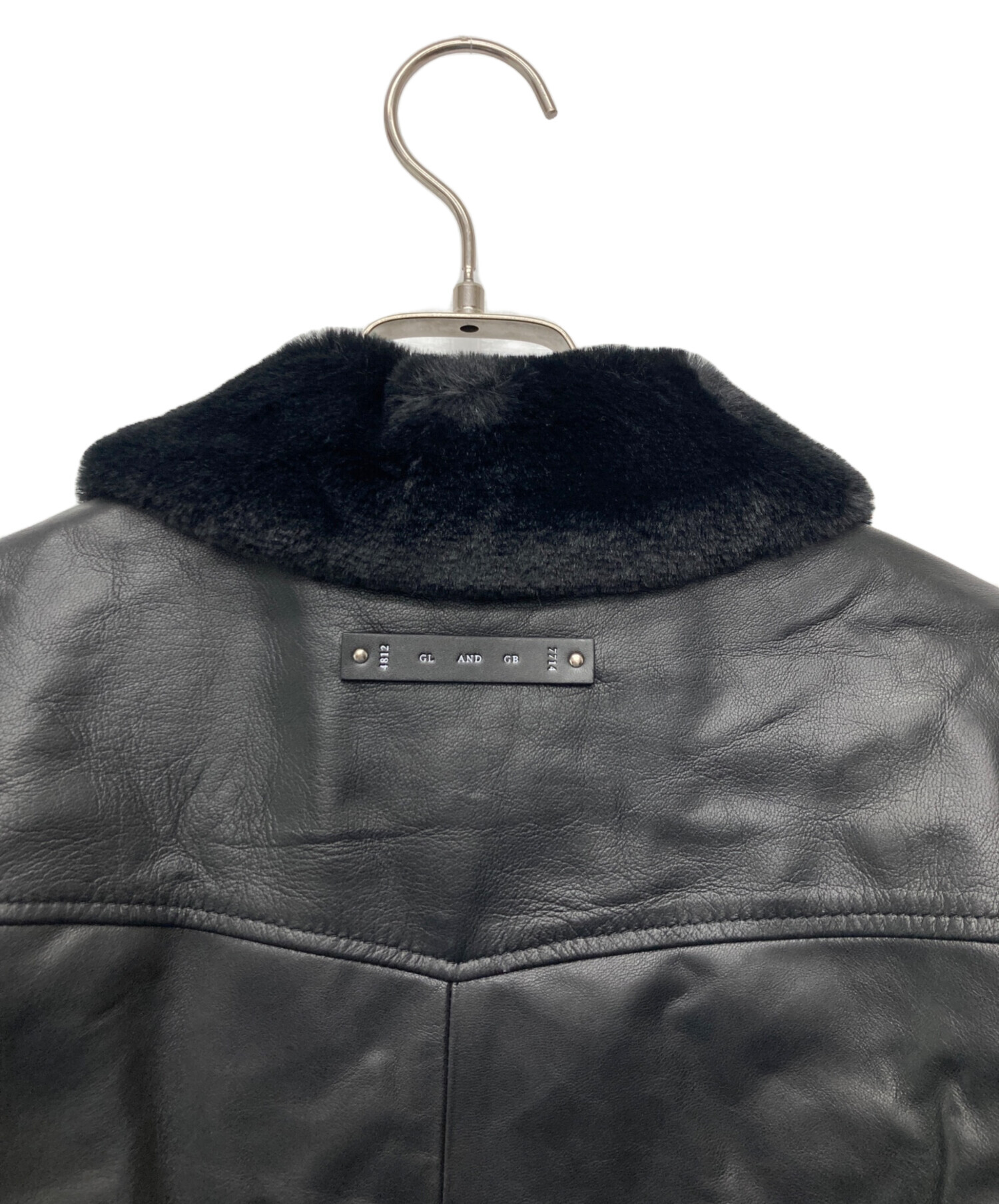 中古・古着通販】CRIMIE (クライミー) N1 SPANISH LAMB LEATHER JACKET