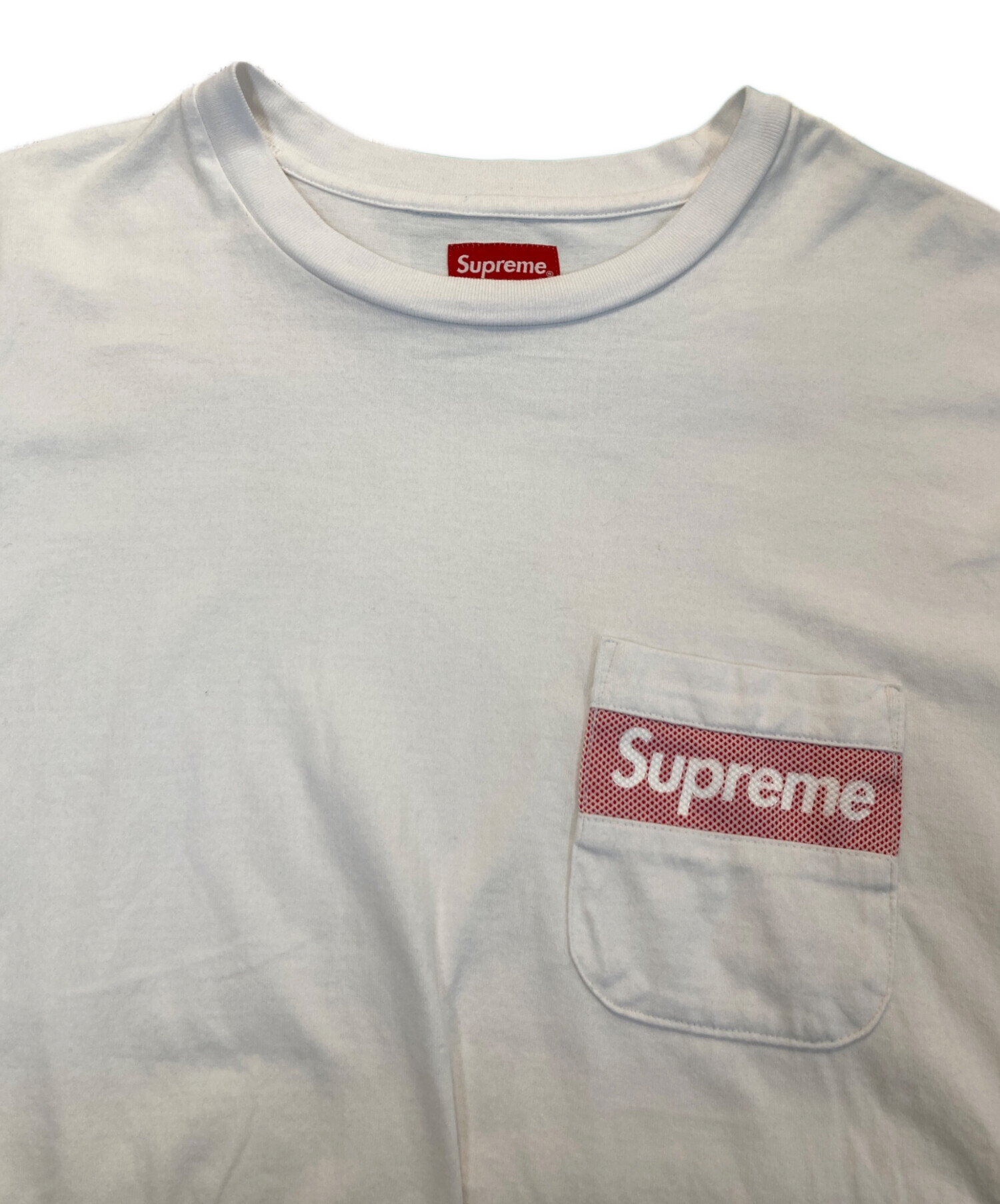 中古・古着通販】Supreme (シュプリーム) Mesh Stripe Pocket Tee 