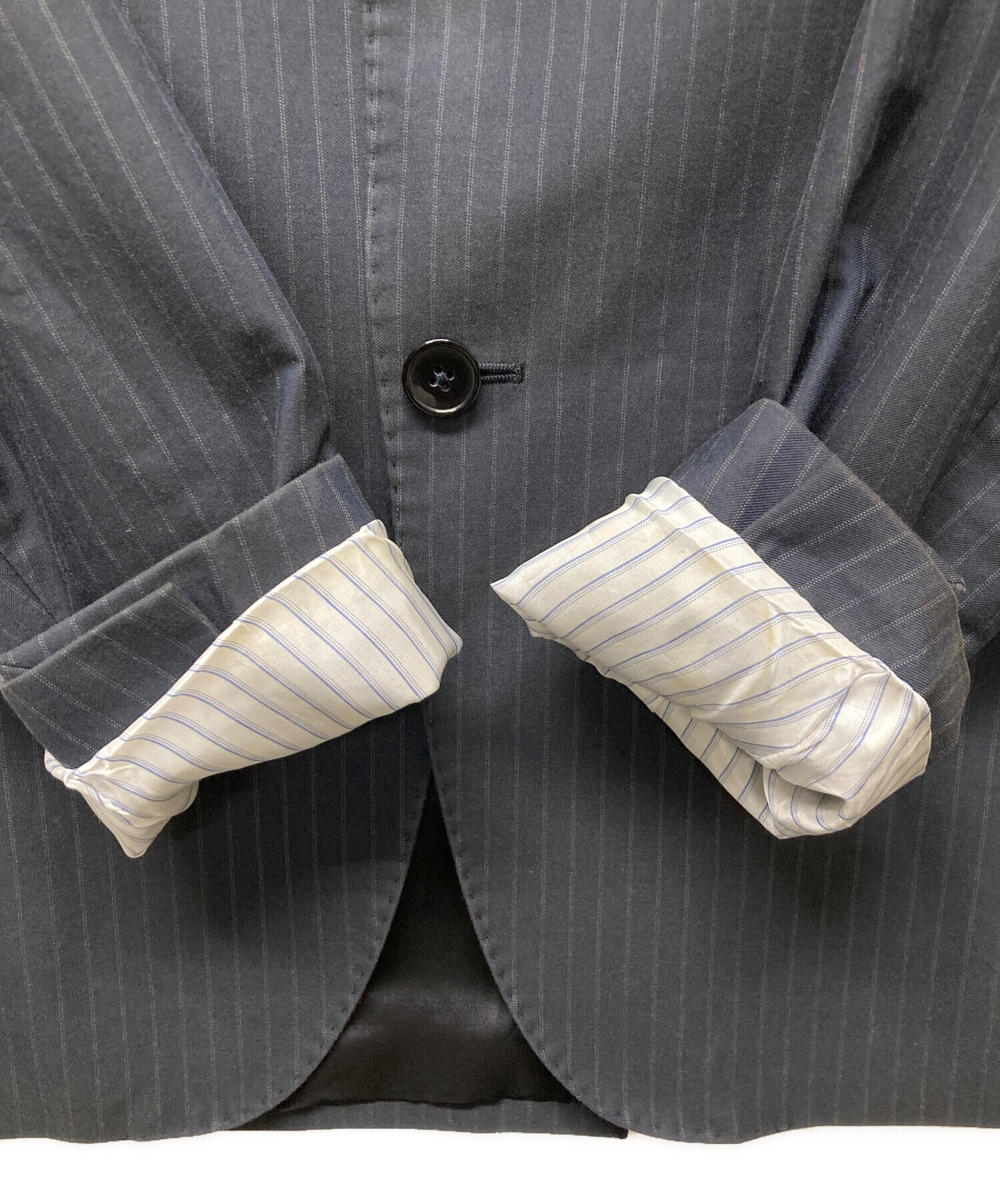 中古・古着通販】LARDINI (ラルディーニ) ストライプセットアップ