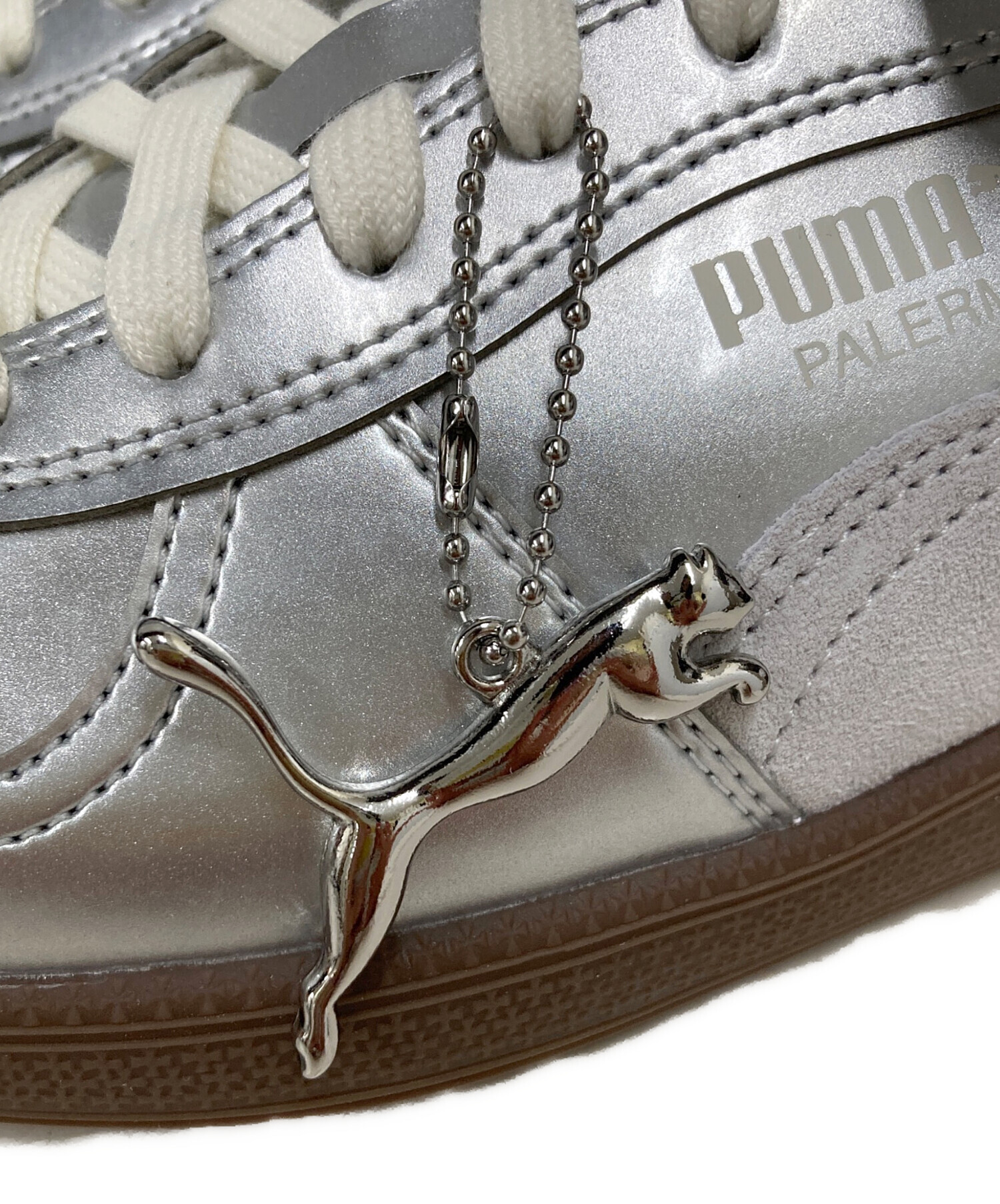 中古・古着通販】PUMA (プーマ) emmi (エミ) PALERMO PREMIUM シルバー 