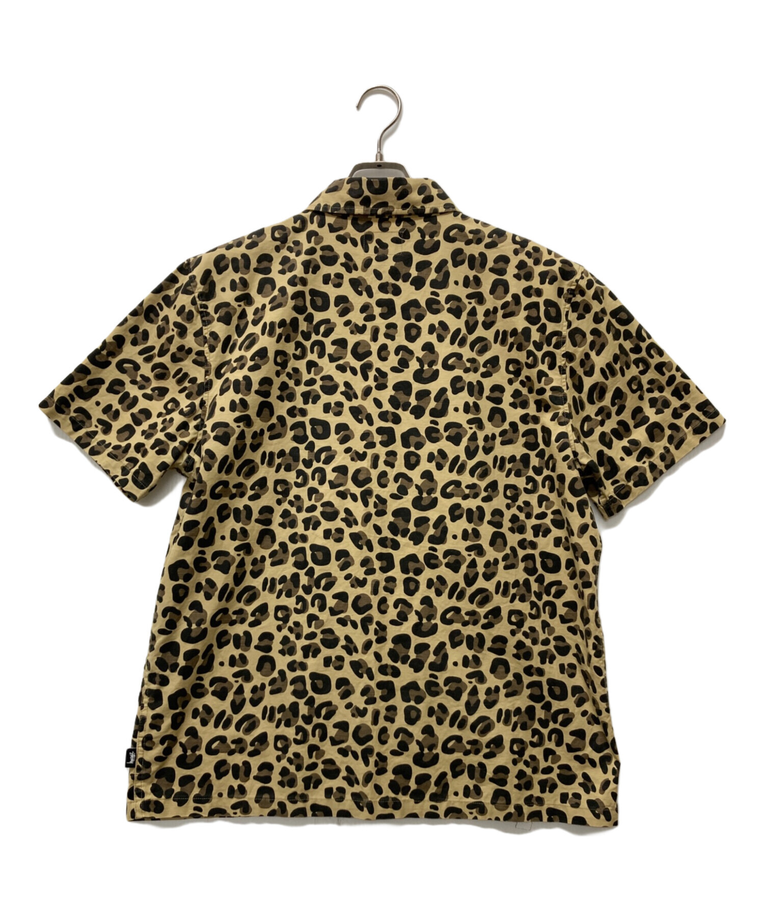 中古・古着通販】stussy (ステューシー) レオパード柄半袖シャツ