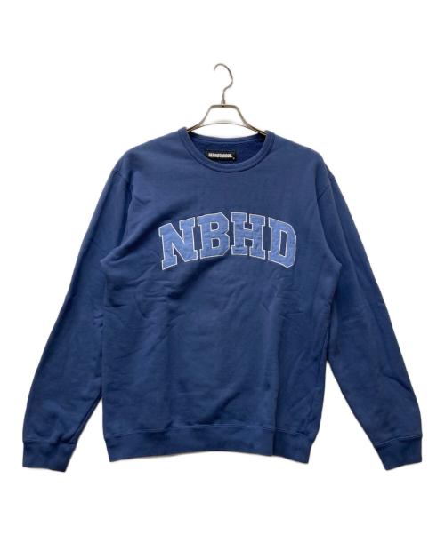 【人気モデル】ネイバーフッド NBHロゴ スウェット パープル 肉厚生地 超美品 人気モデル】ネイバーフッド NBHロゴ スウェット パープル 肉厚生地 超