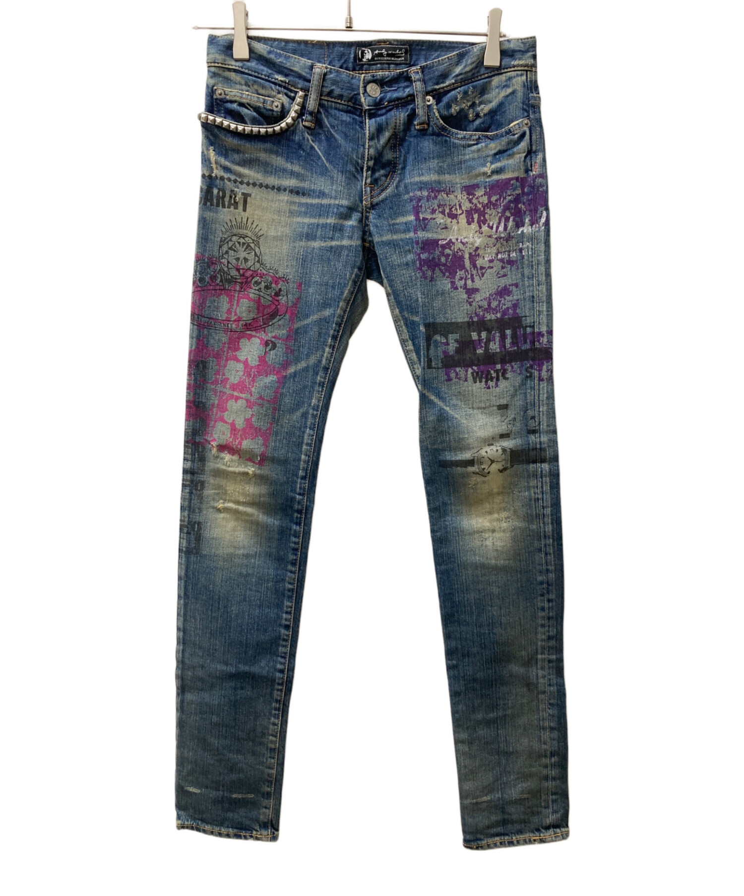 アンディウォーホル バイ ヒステリックグラマー デニム34ボタンフライ 中古・古着通販】Hysteric Glamour (ヒステリックグラマー) ANDY