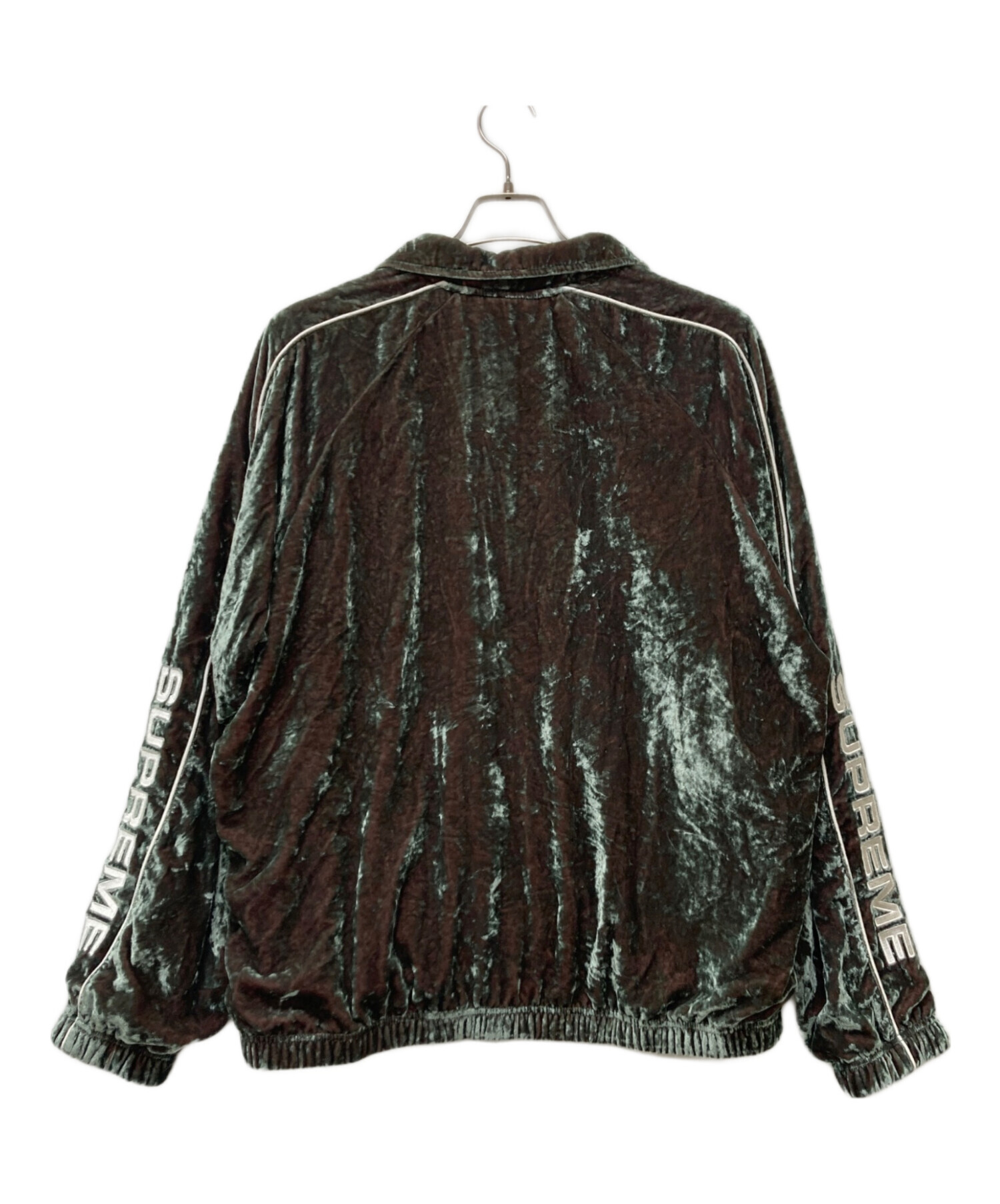中古・古着通販】SUPREME (シュプリーム) Crushed Velvet Track Jacket 