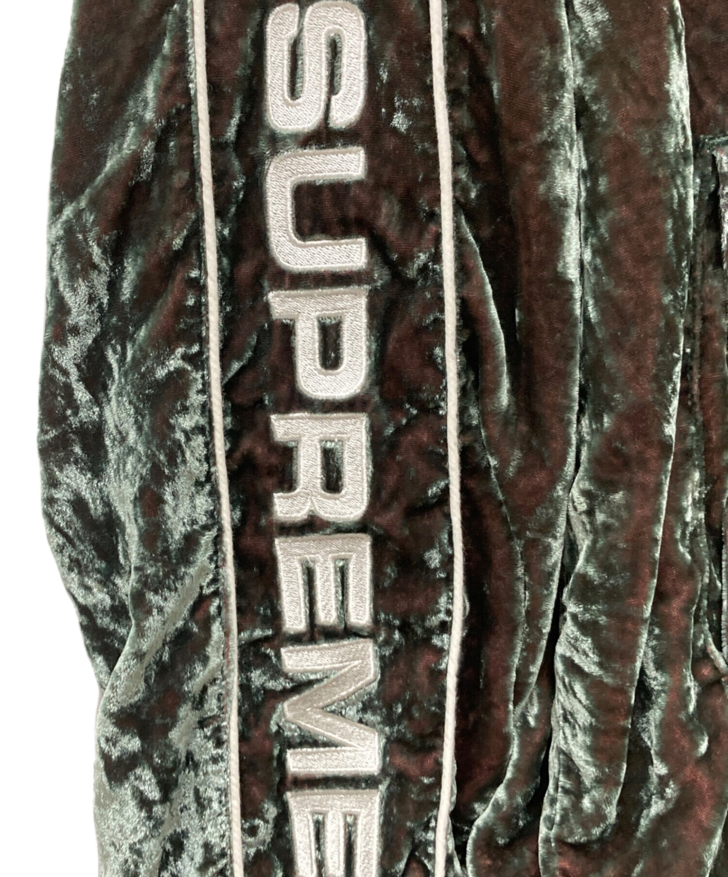 中古・古着通販】SUPREME (シュプリーム) Crushed Velvet Track Jacket