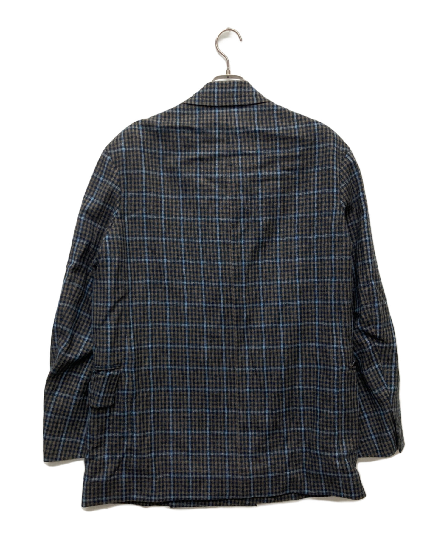中古・古着通販】KOLOR (カラー) ツイードチェックダブルジャケット