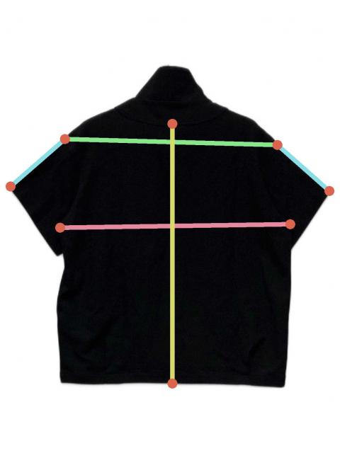 中古・古着通販】THE RERACS (ザ リラクス) HALF ZIP STAND COLLAR