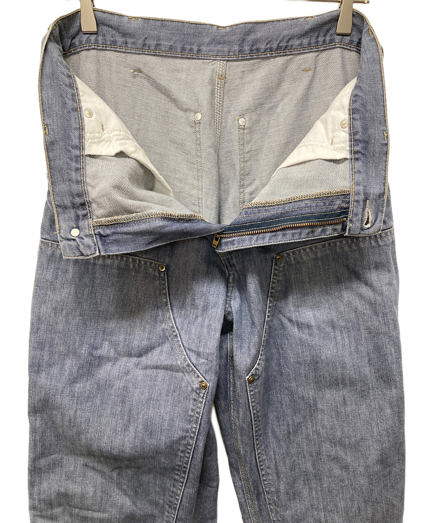 中古・古着通販】CarHartt (カーハート) ダブルニーデニムパンツ