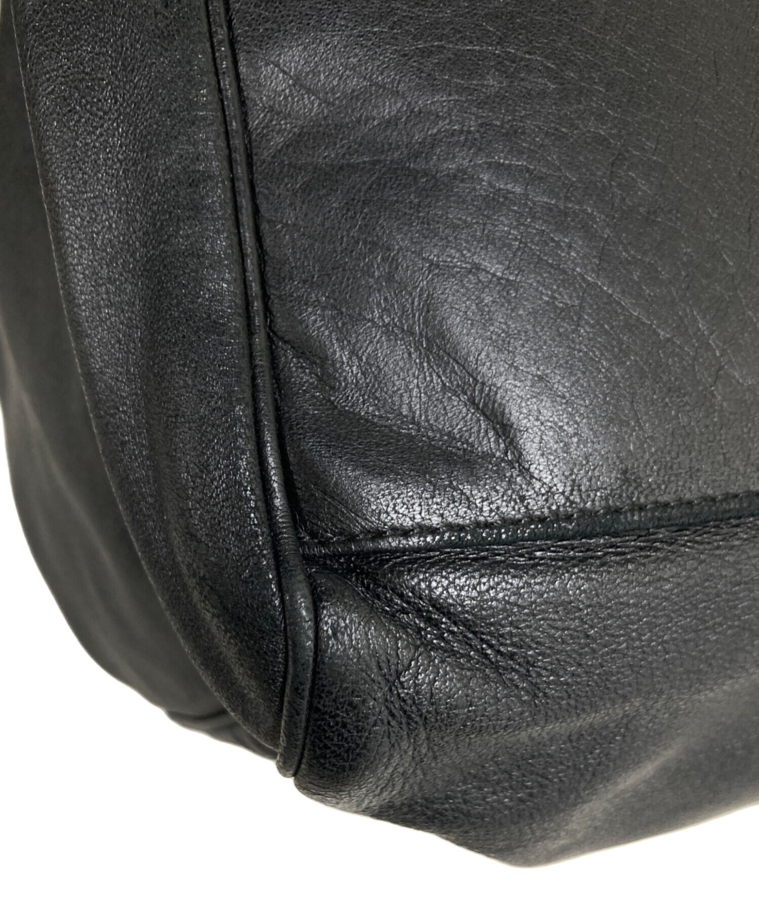 中古・古着通販】Dior Homme (ディオール オム) レザーボストンバッグ